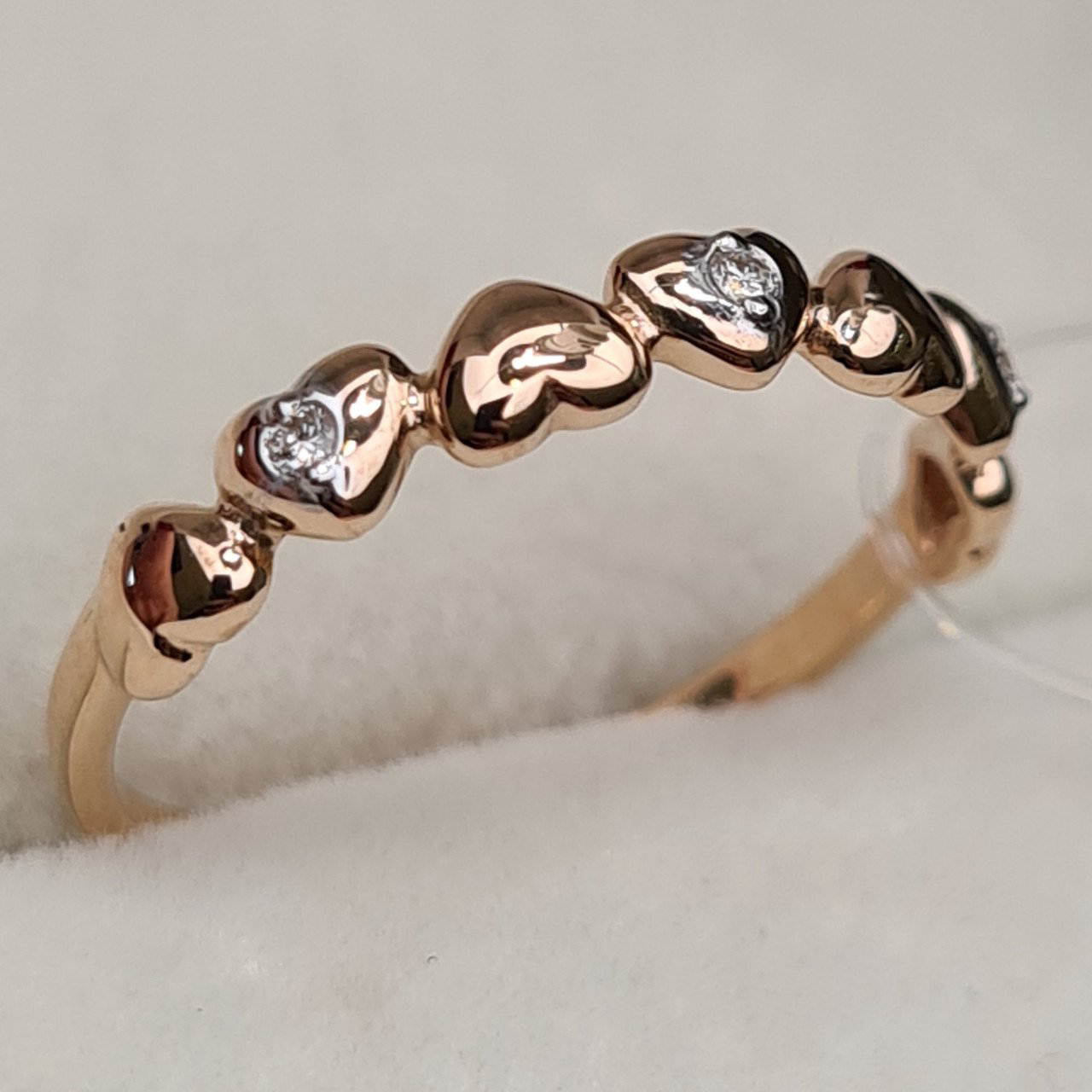 Кольцо Deimantas 98167334 17р 1,33гр 0,023ct. купить,NaN