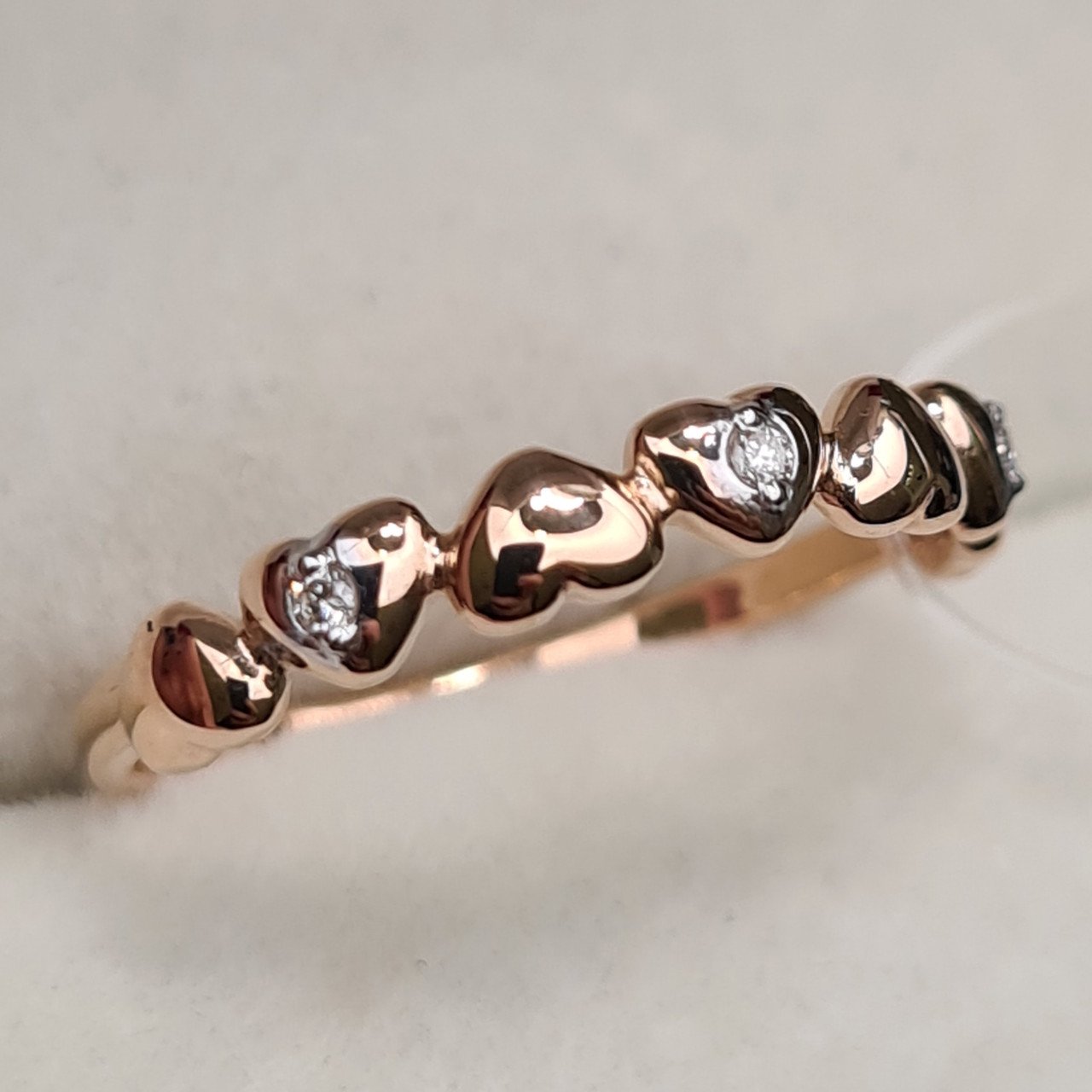 Кольцо Deimantas 98167334 17р 1,33гр 0,023ct. купить,NaN