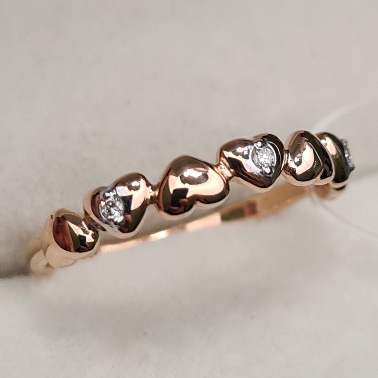 Кольцо Deimantas 98167334 17р 1,33гр 0,023ct. купить,NaN