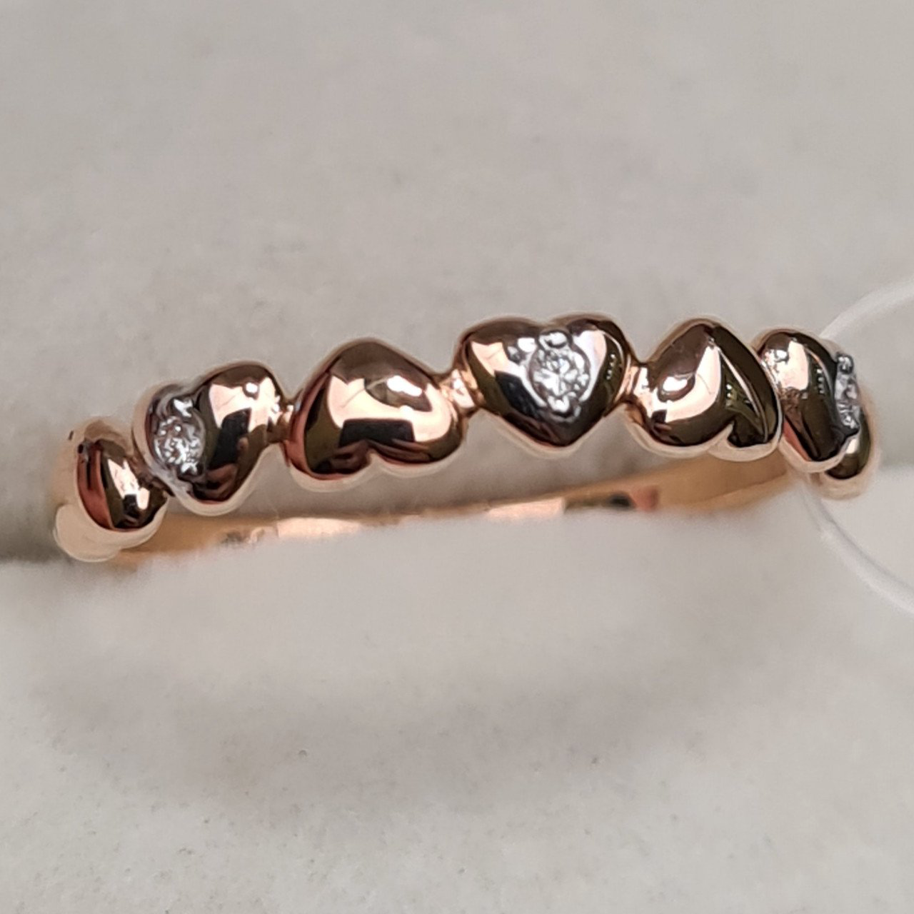 Кольцо Deimantas 98167334 17р 1,33гр 0,023ct. купить,NaN