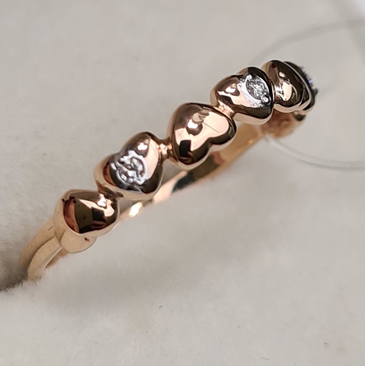 Кольцо Deimantas 98167334 17р 1,33гр 0,023ct. купить,NaN