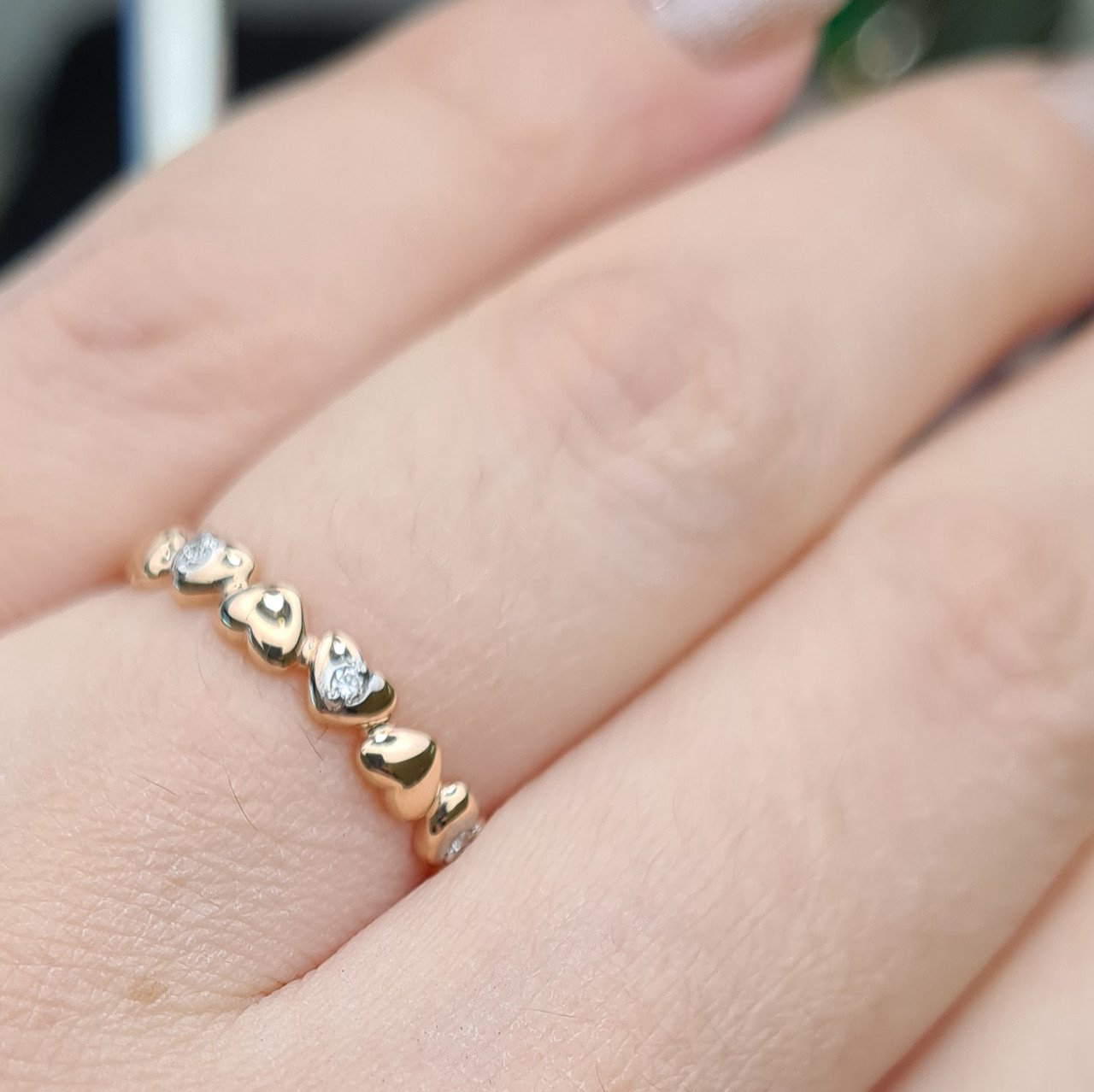 Кольцо Deimantas 98167334 17р 1,33гр 0,023ct. купить,NaN