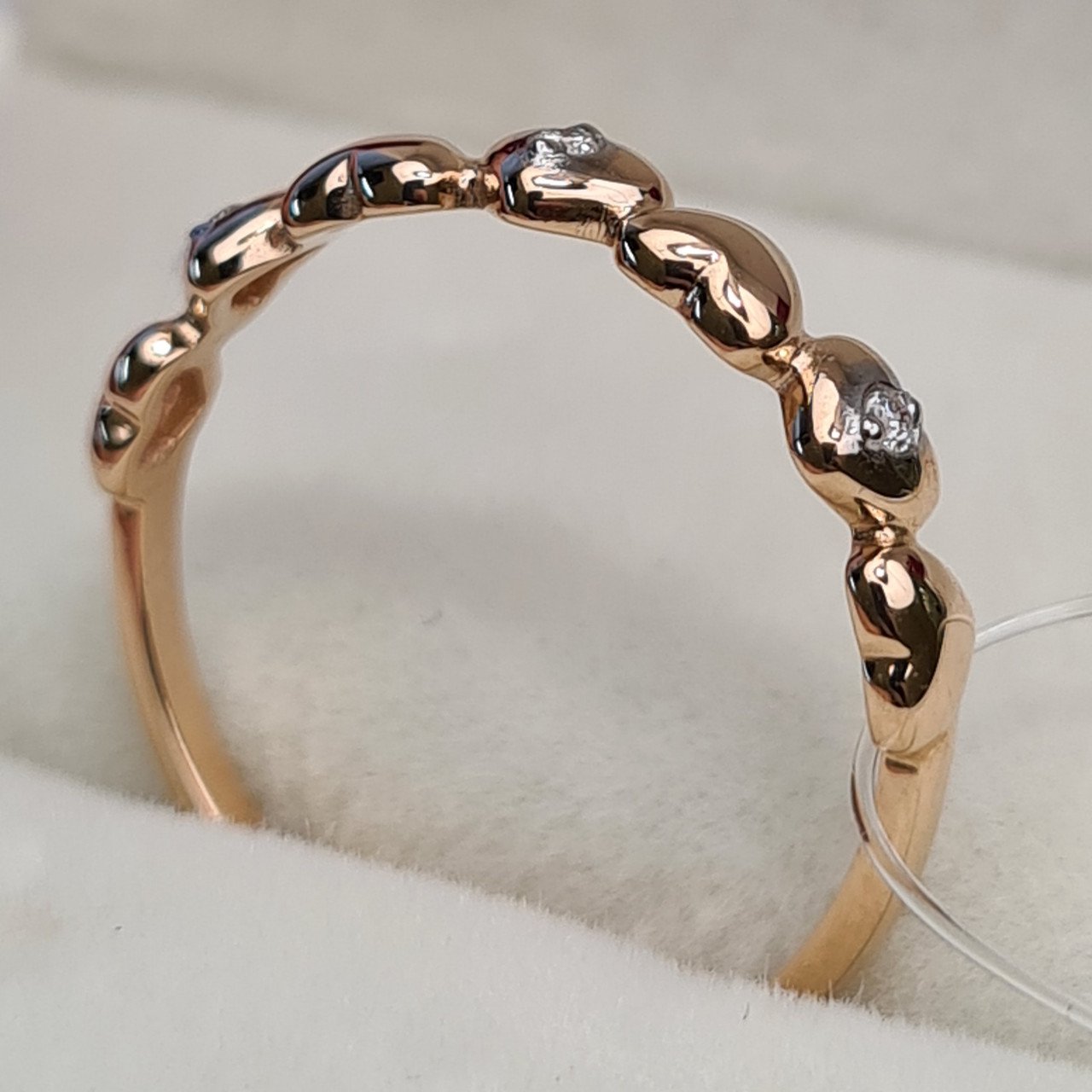 Кольцо Deimantas 98167334 17р 1,33гр 0,023ct. купить,NaN