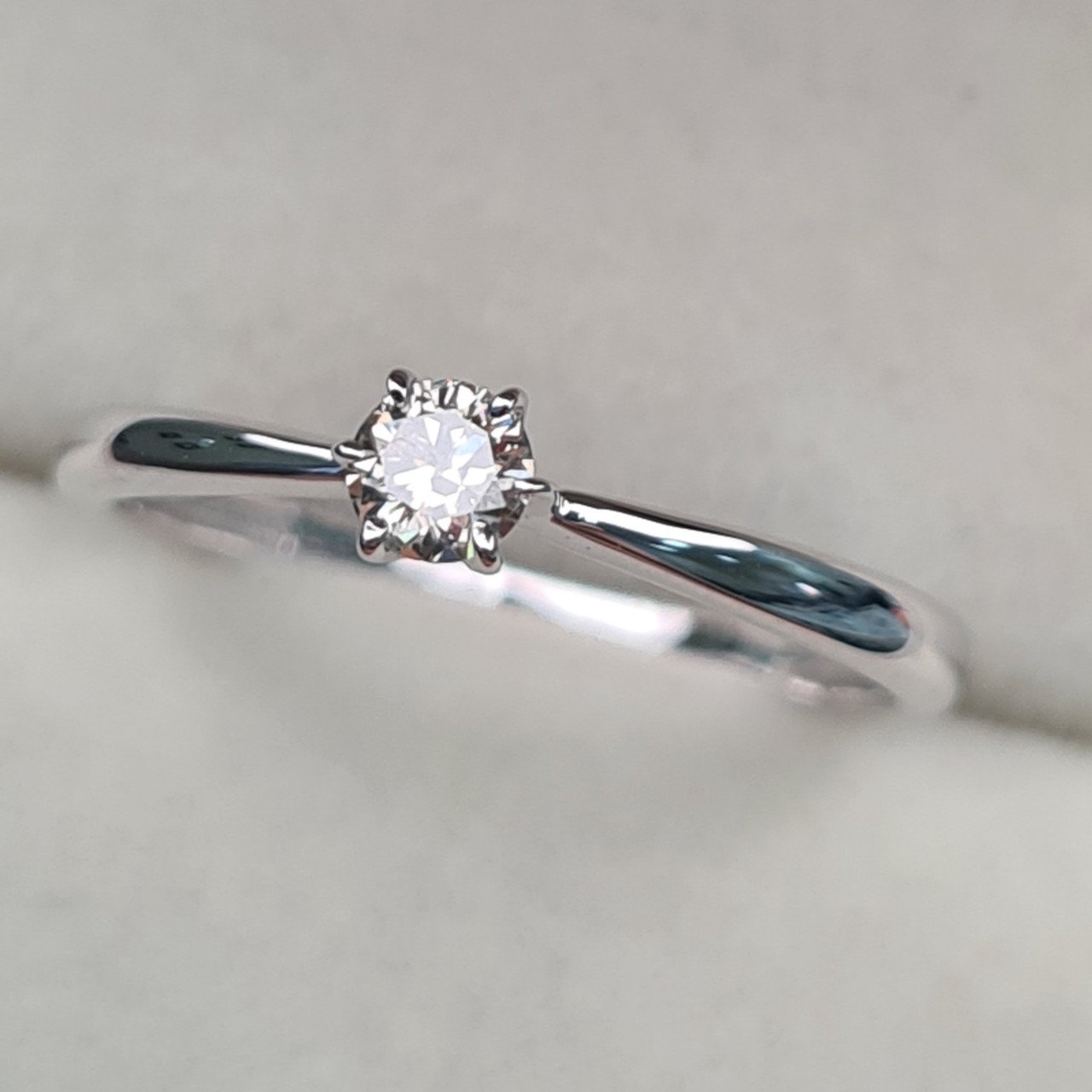 Кольцо Deimantas 98167360 15,5р 1,22гр 0,18ct. купить,NaN