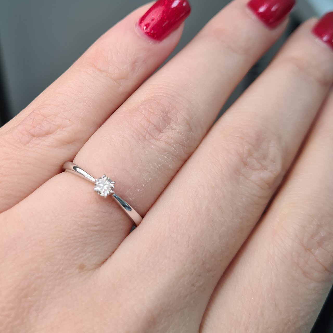 Кольцо Deimantas 98167360 15,5р 1,22гр 0,18ct. купить,NaN