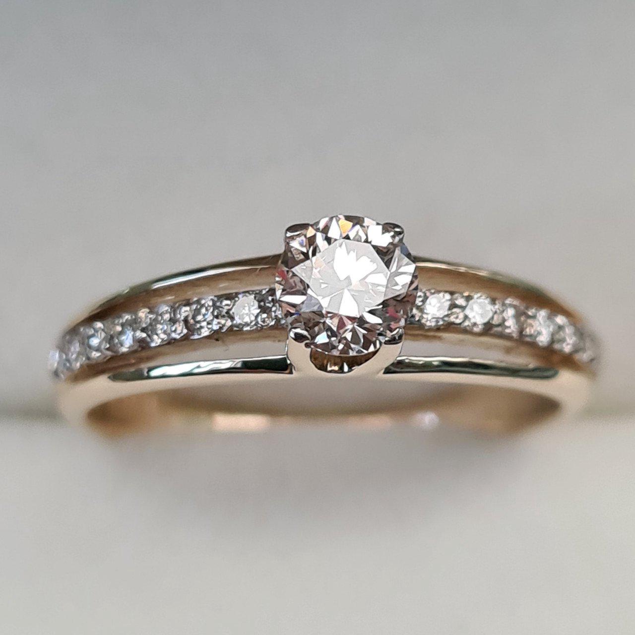 Кольцо Deimantas 93721833 16,5р 2,1гр 0,52ct. купить,NaN