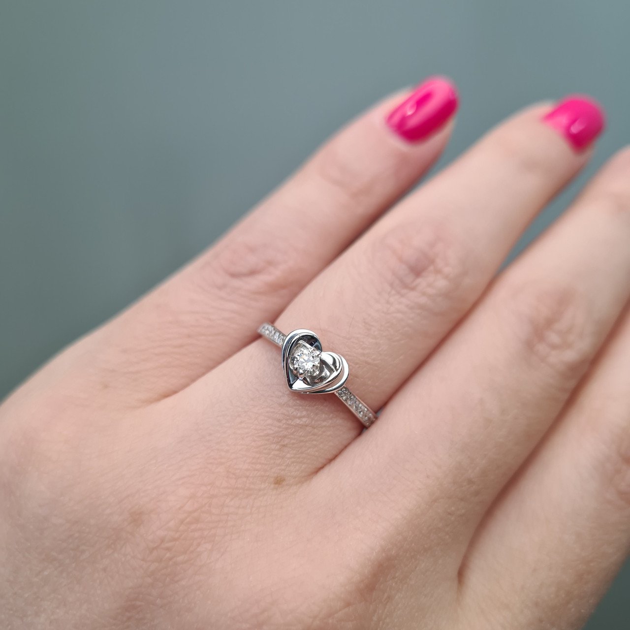 Кольцо Deimantas 93721796 17,5р 2,25гр 0,20ct. купить,NaN