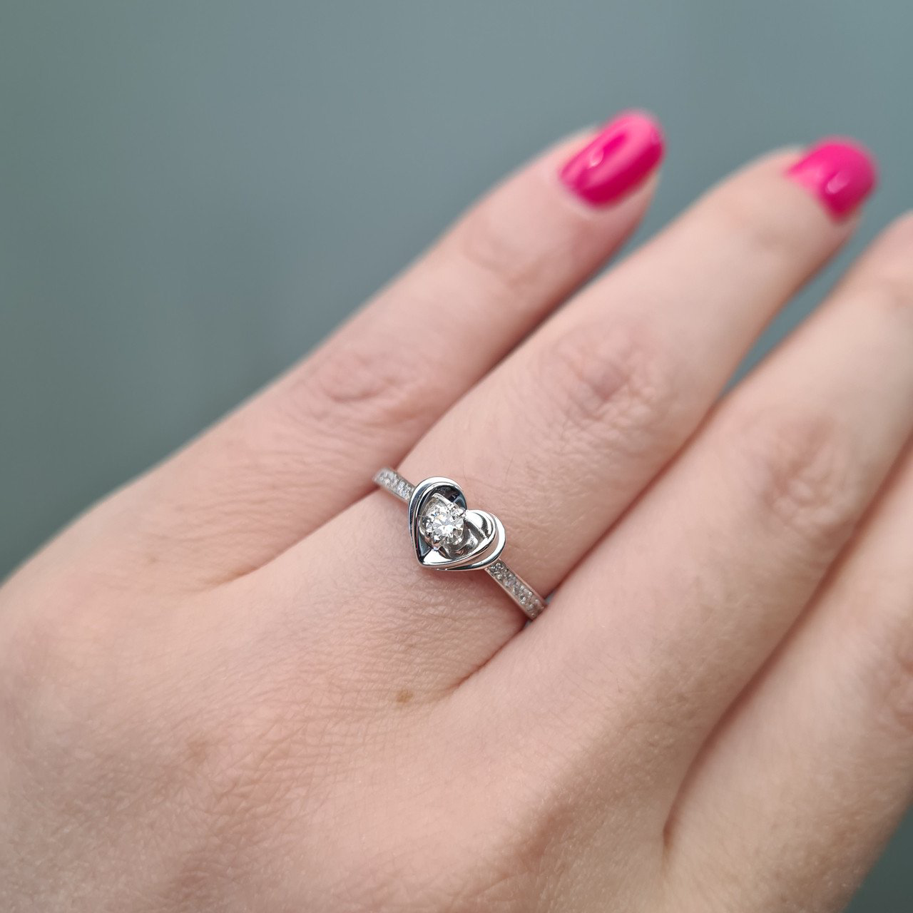Кольцо Deimantas 93721796 17,5р 2,25гр 0,20ct. купить,NaN