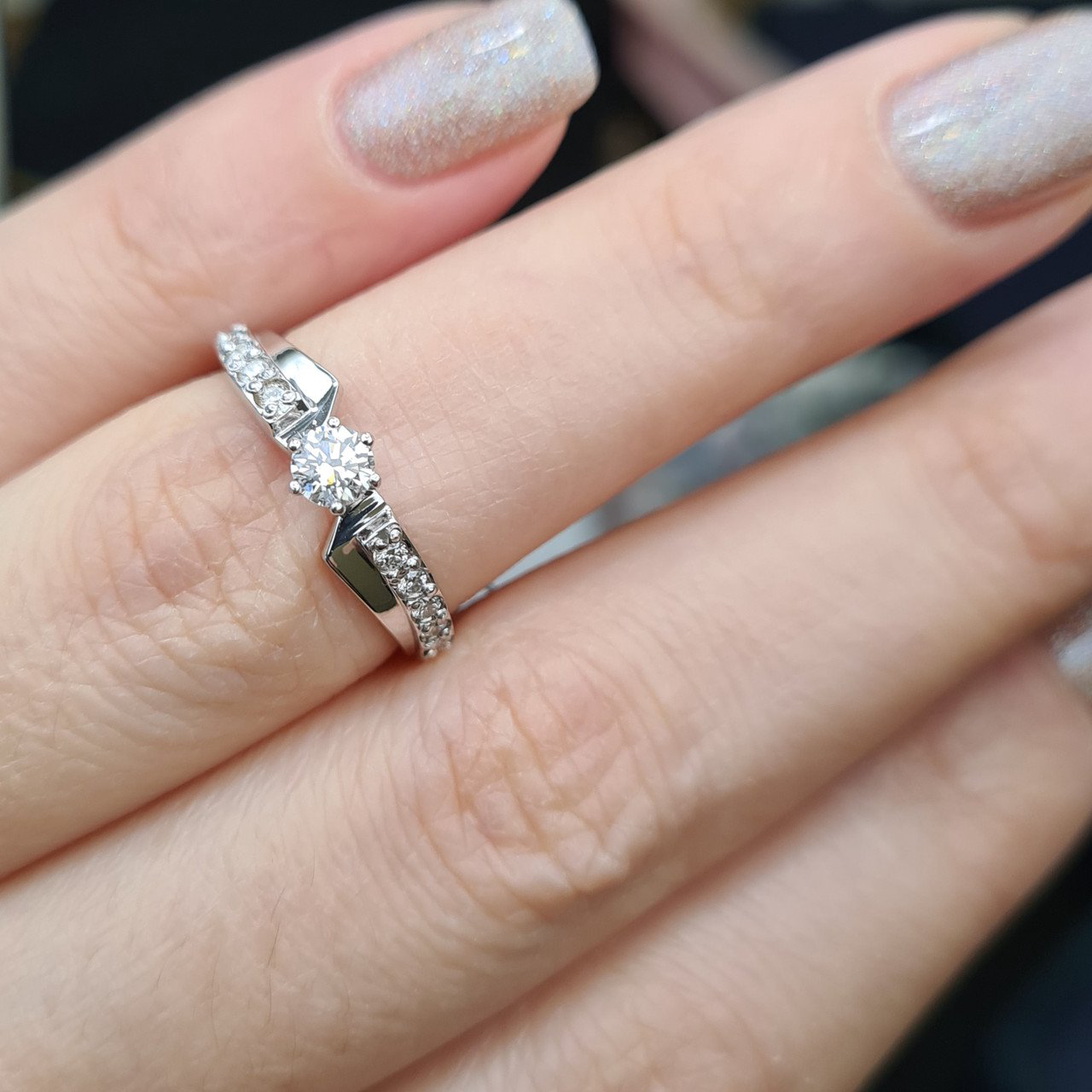 Кольцо Deimantas 98167374 16р 2,61гр 0,34ct. купить,NaN