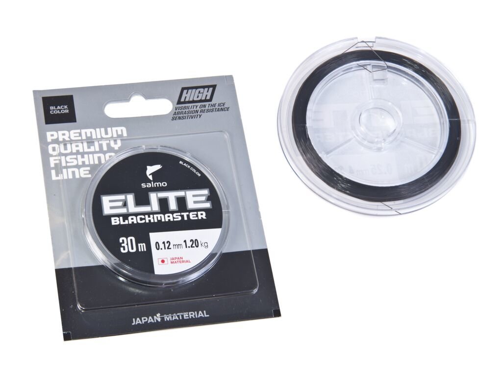 Рыболовная леска Salmo Elite Blackmaster 0,25 мм 30 м черная