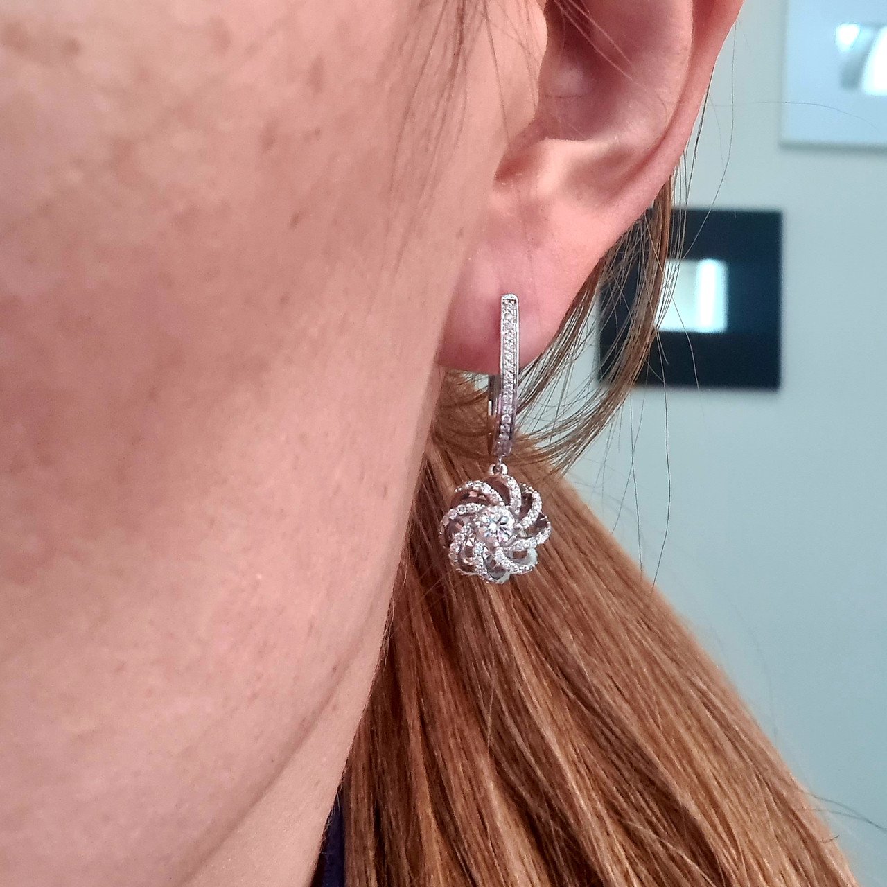 Серьги Deimantas 95968462 6,72гр 1,38ct. купить,NaN