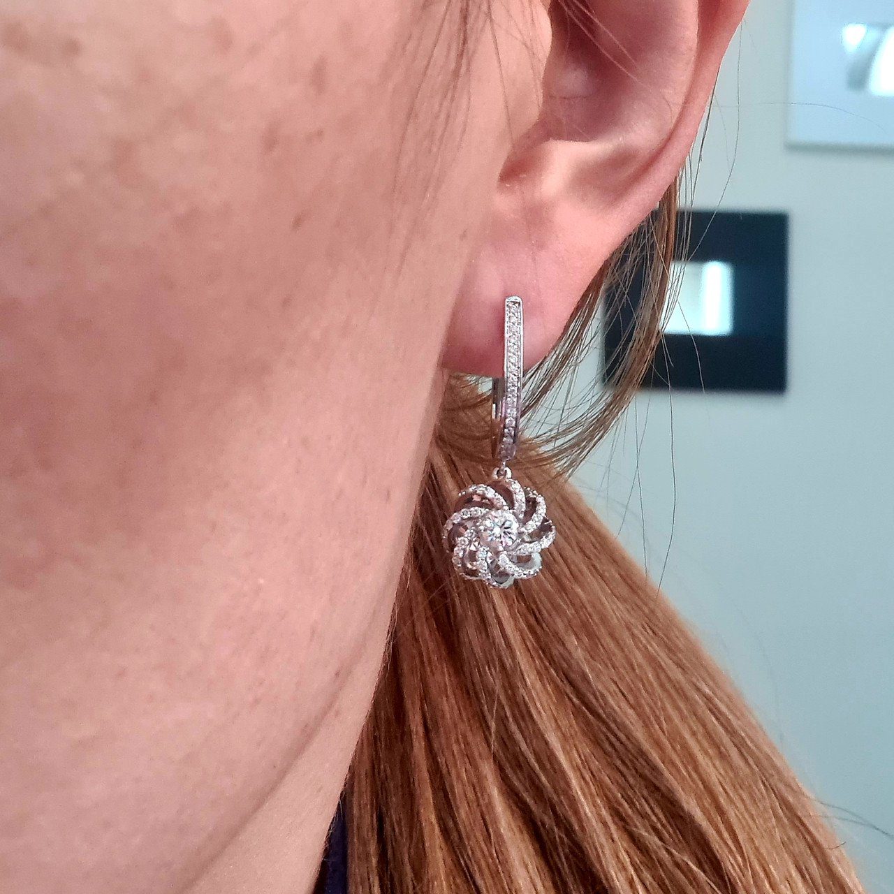 Серьги Deimantas 95968462 6,72гр 1,38ct. купить,NaN