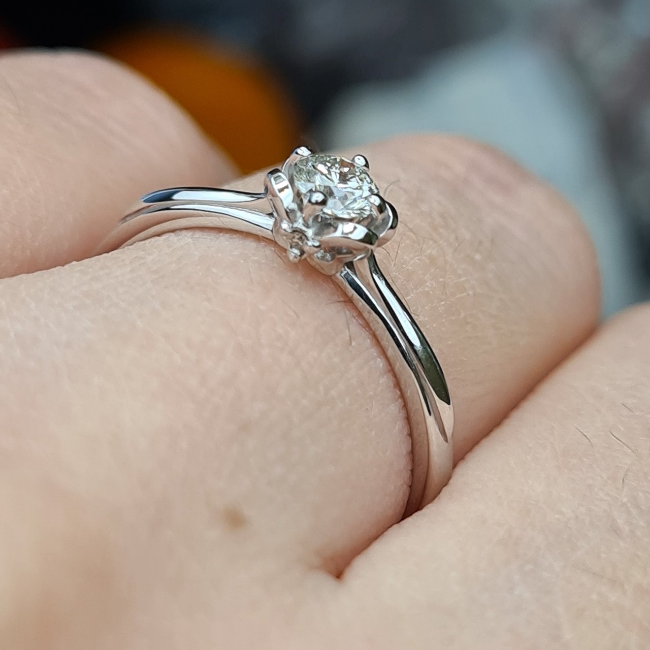 Кольцо Deimantas 98167447 17р 1,41гр 0,20ct. купить,NaN