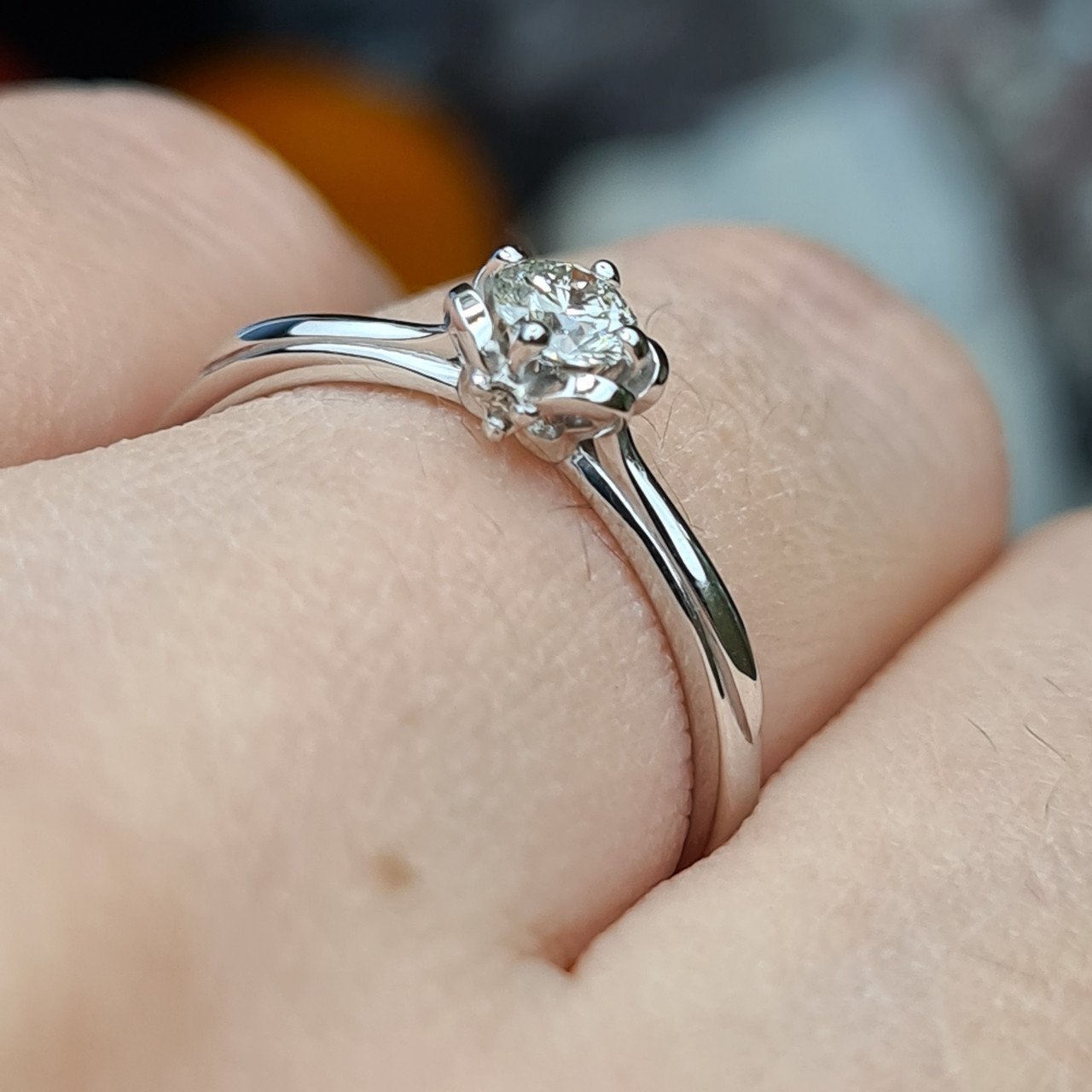 Кольцо Deimantas 98167447 17р 1,41гр 0,20ct. купить,NaN