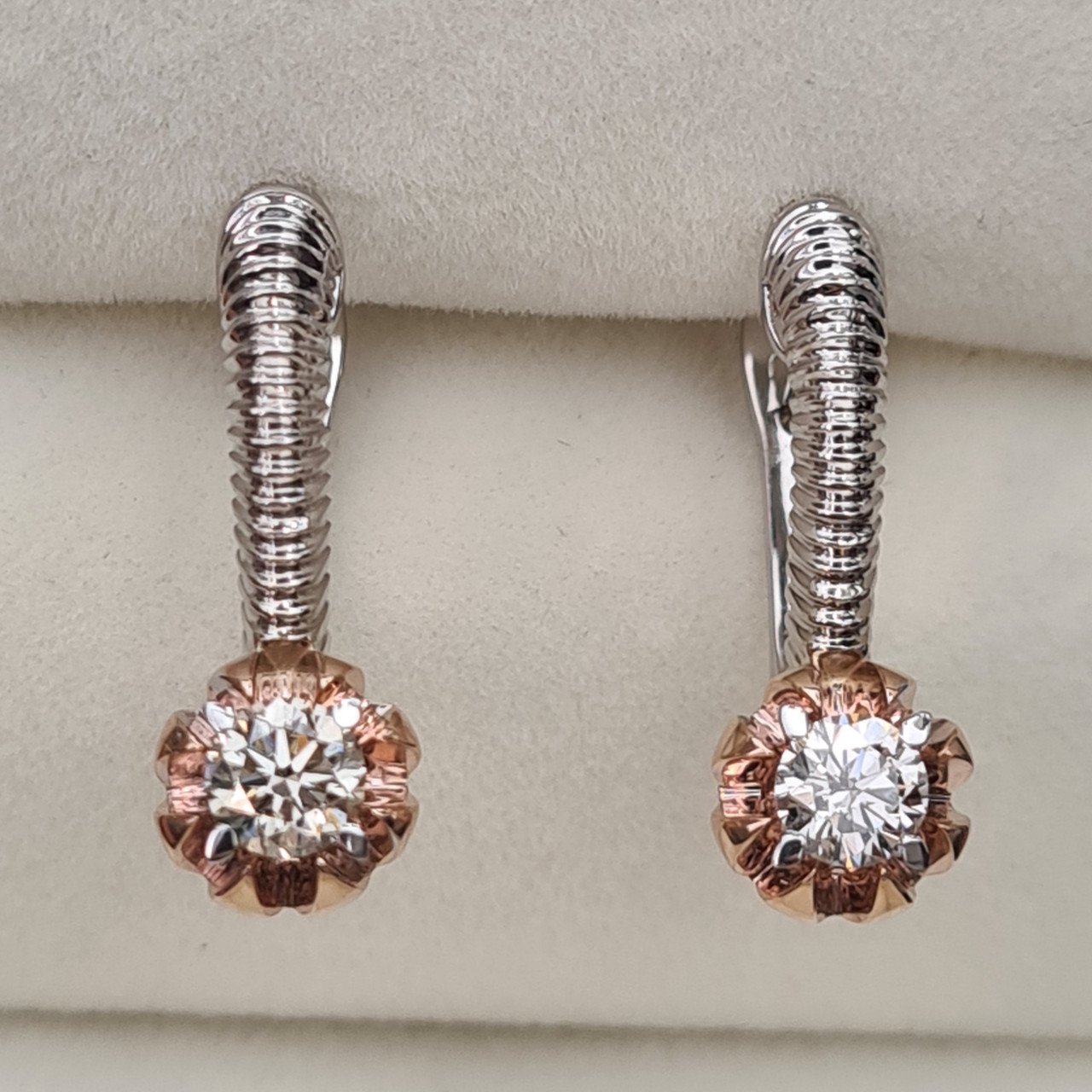 Серьги Deimantas 95968467 6,08гр 0,70ct. купить,NaN