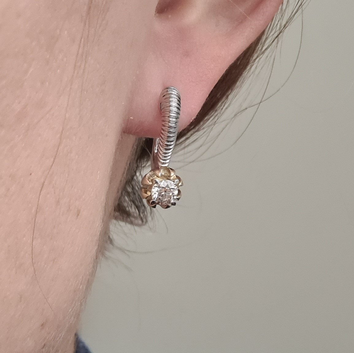 Серьги Deimantas 95968467 6,08гр 0,70ct. купить,NaN