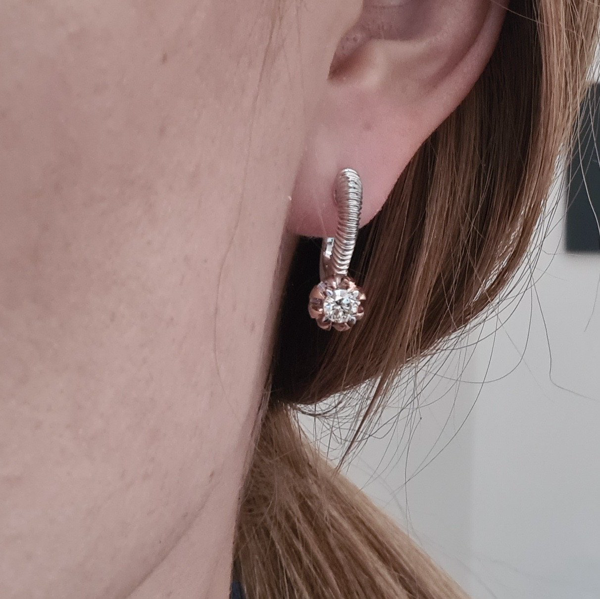 Серьги Deimantas 95968467 6,08гр 0,70ct. купить,NaN