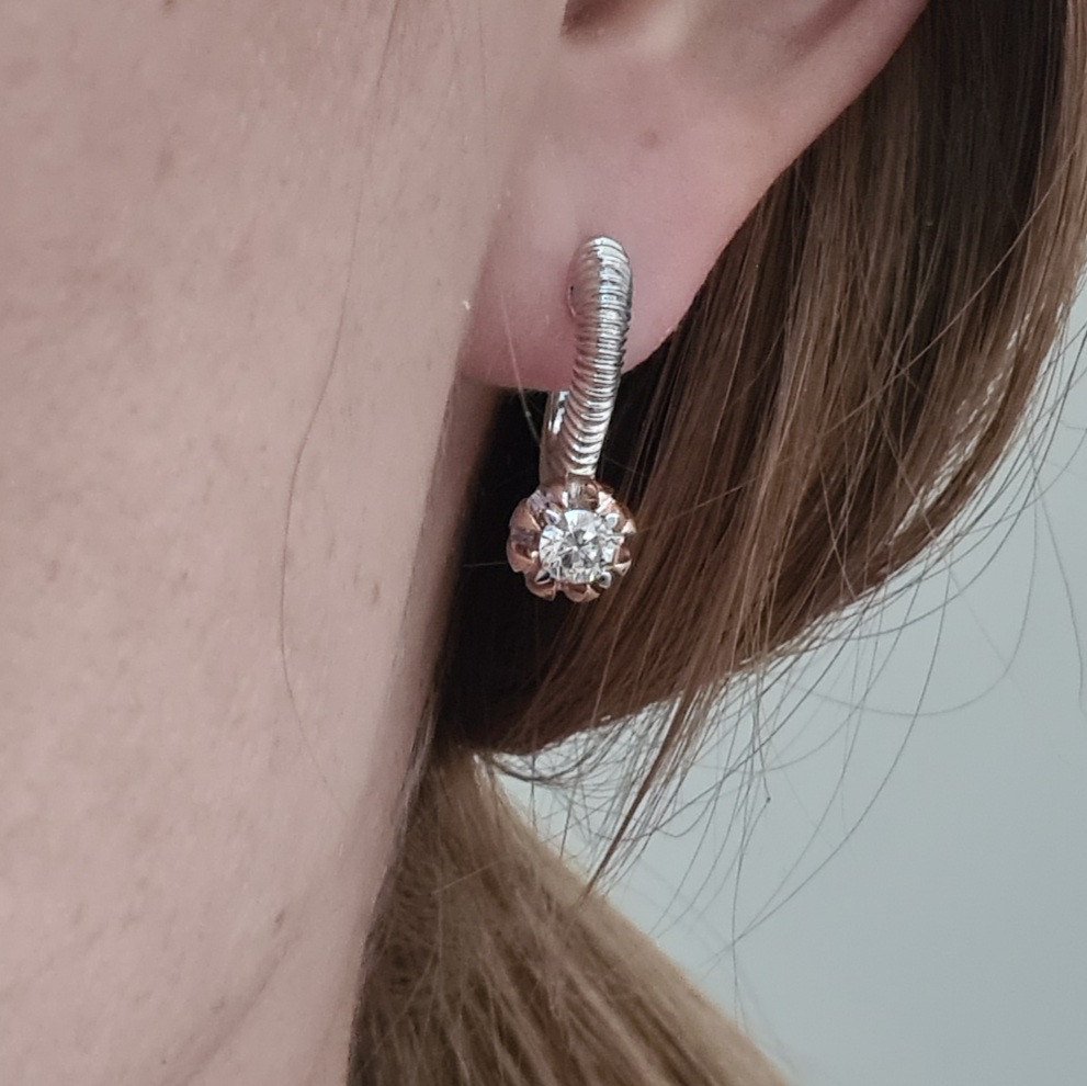 Серьги Deimantas 95968467 6,08гр 0,70ct. купить,NaN