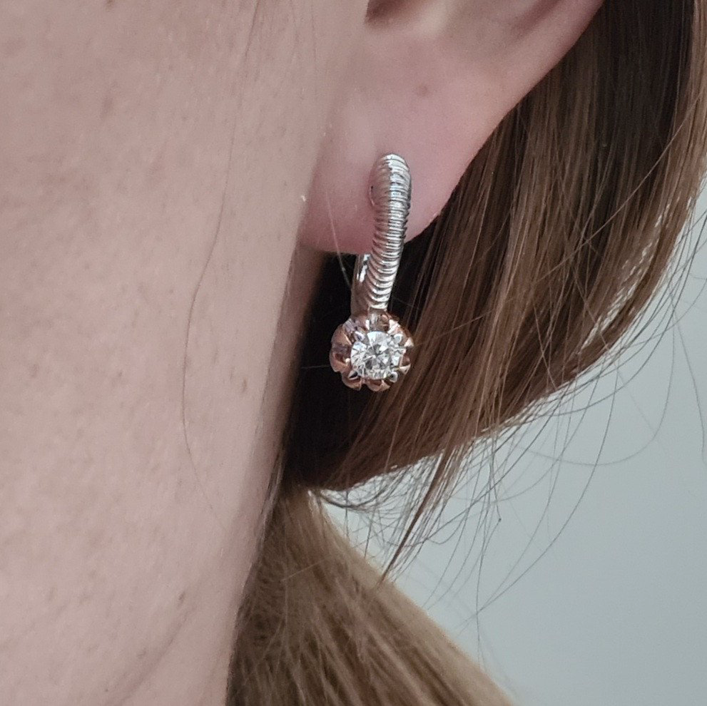 Серьги Deimantas 95968467 6,08гр 0,70ct. купить,NaN