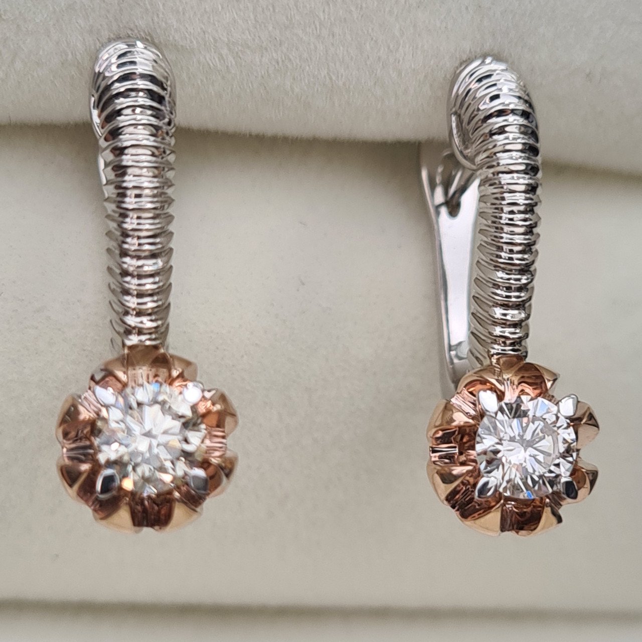 Серьги Deimantas 95968467 6,08гр 0,70ct. купить,NaN