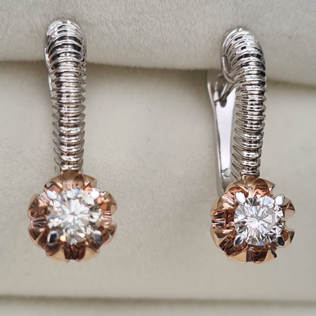 Серьги Deimantas 95968467 6,08гр 0,70ct. купить,NaN