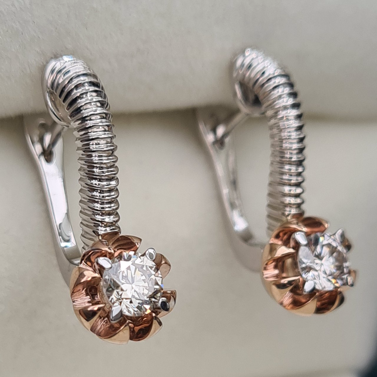 Серьги Deimantas 95968467 6,08гр 0,70ct. купить,NaN
