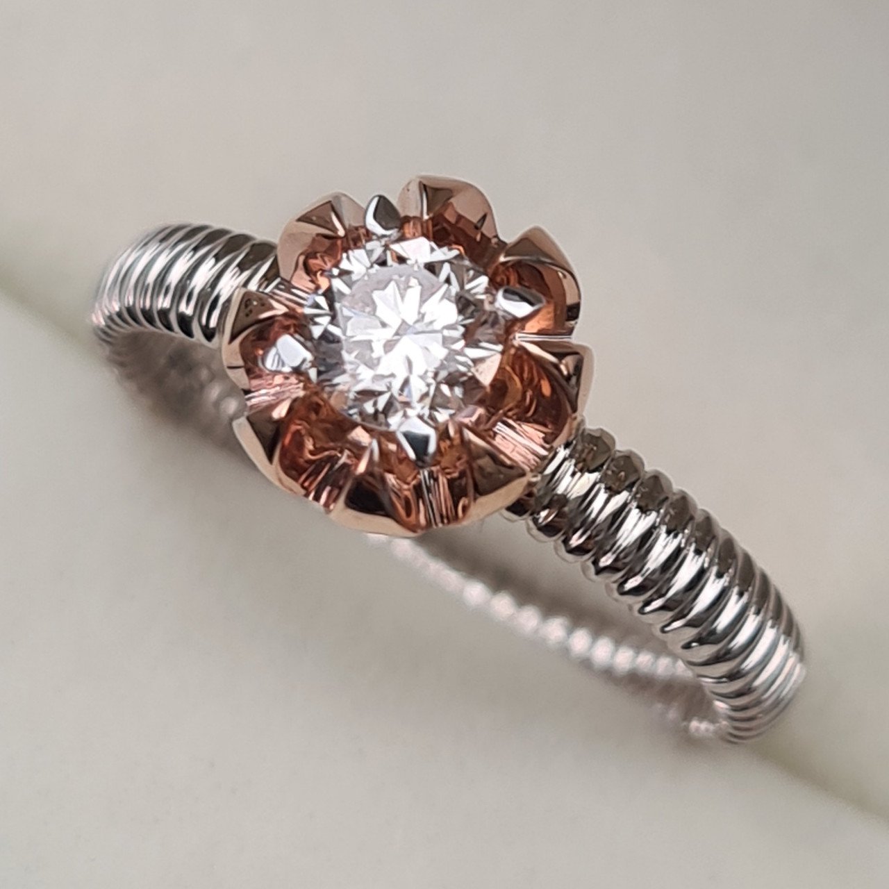 Кольцо Deimantas 95968465 16,5р 3,56гр 0,35ct. купить,NaN