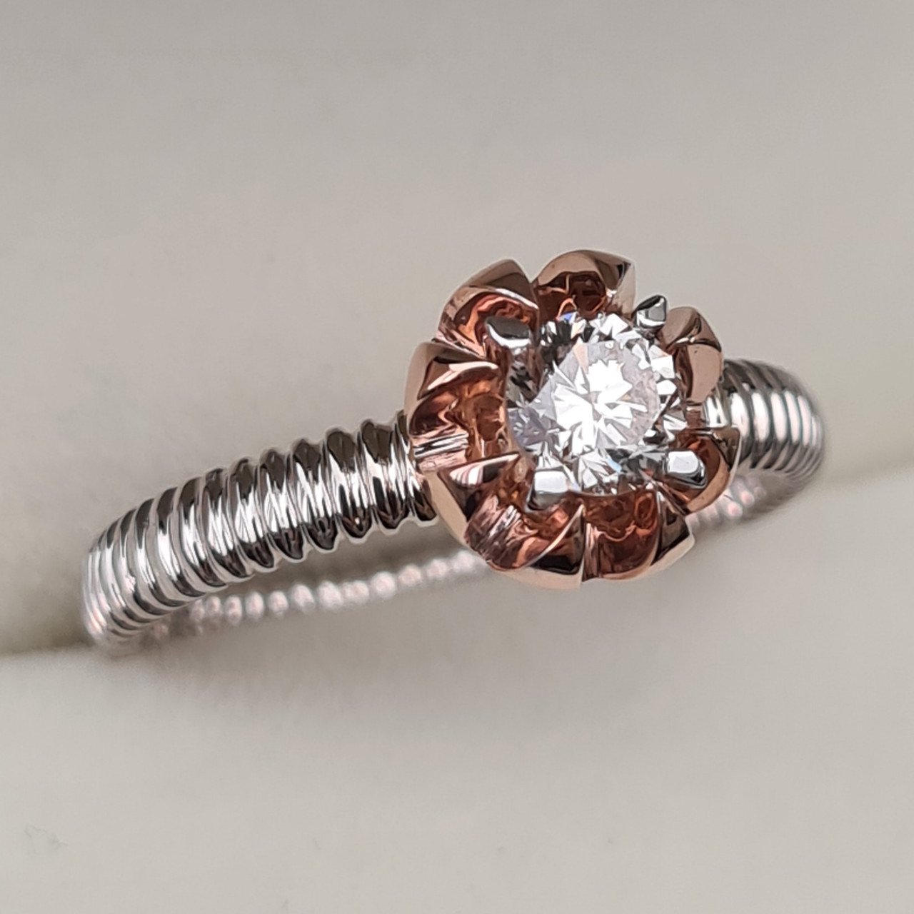 Кольцо Deimantas 95968465 16,5р 3,56гр 0,35ct. купить,NaN