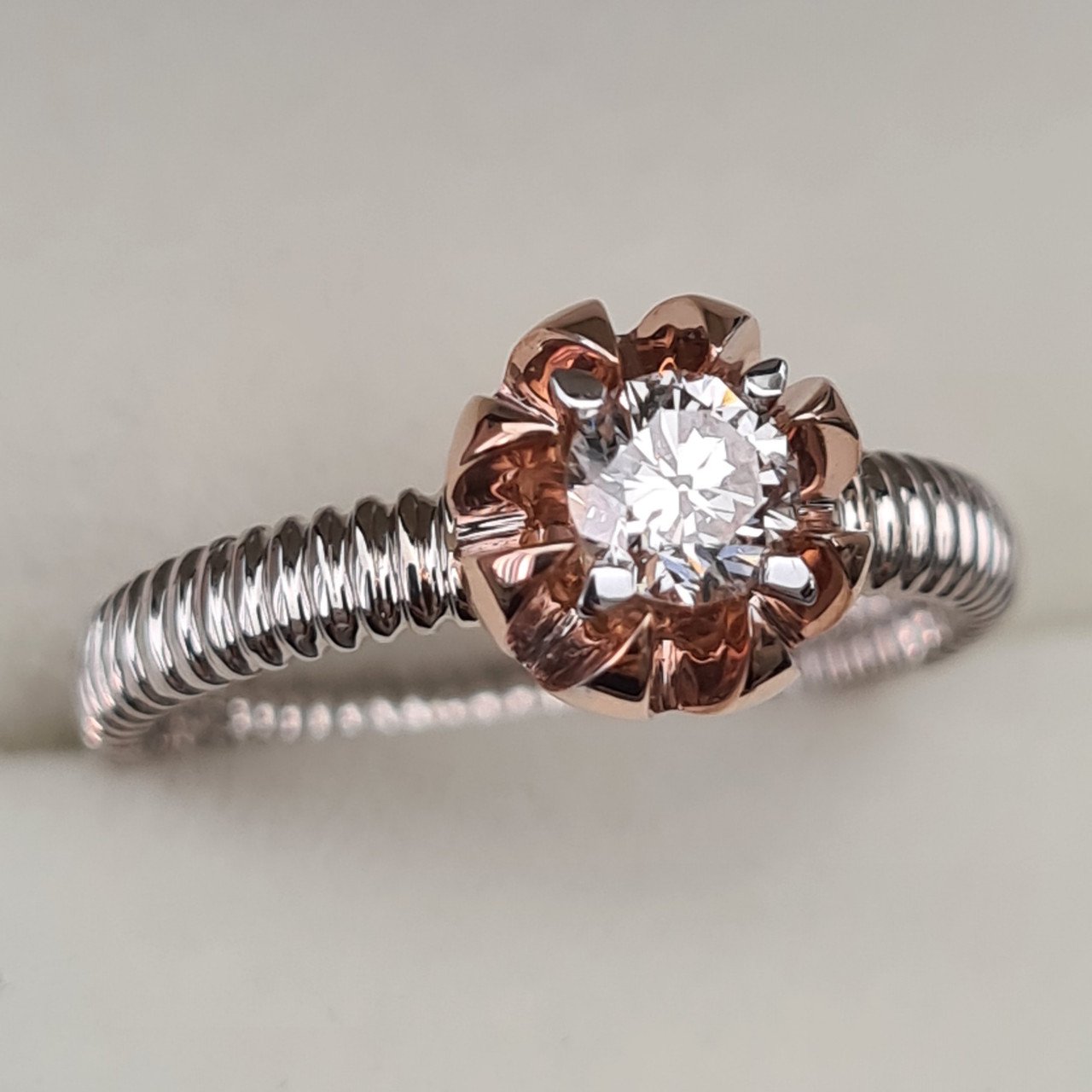 Кольцо Deimantas 95968465 16,5р 3,56гр 0,35ct. купить,NaN