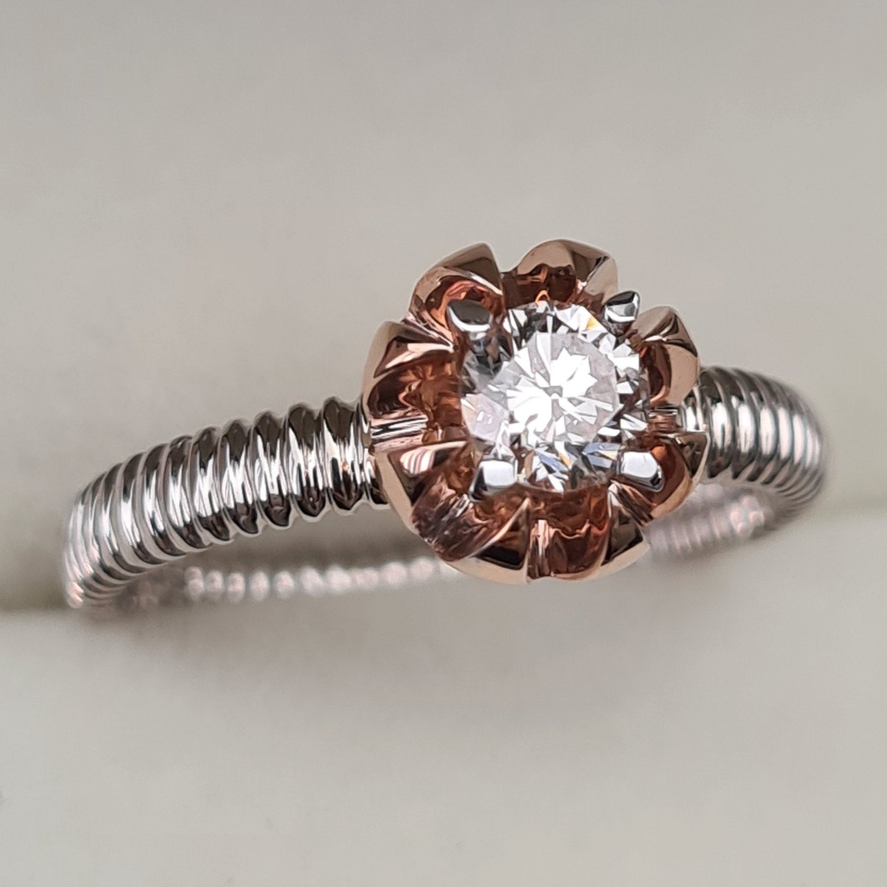 Кольцо Deimantas 95968465 16,5р 3,56гр 0,35ct. купить,NaN