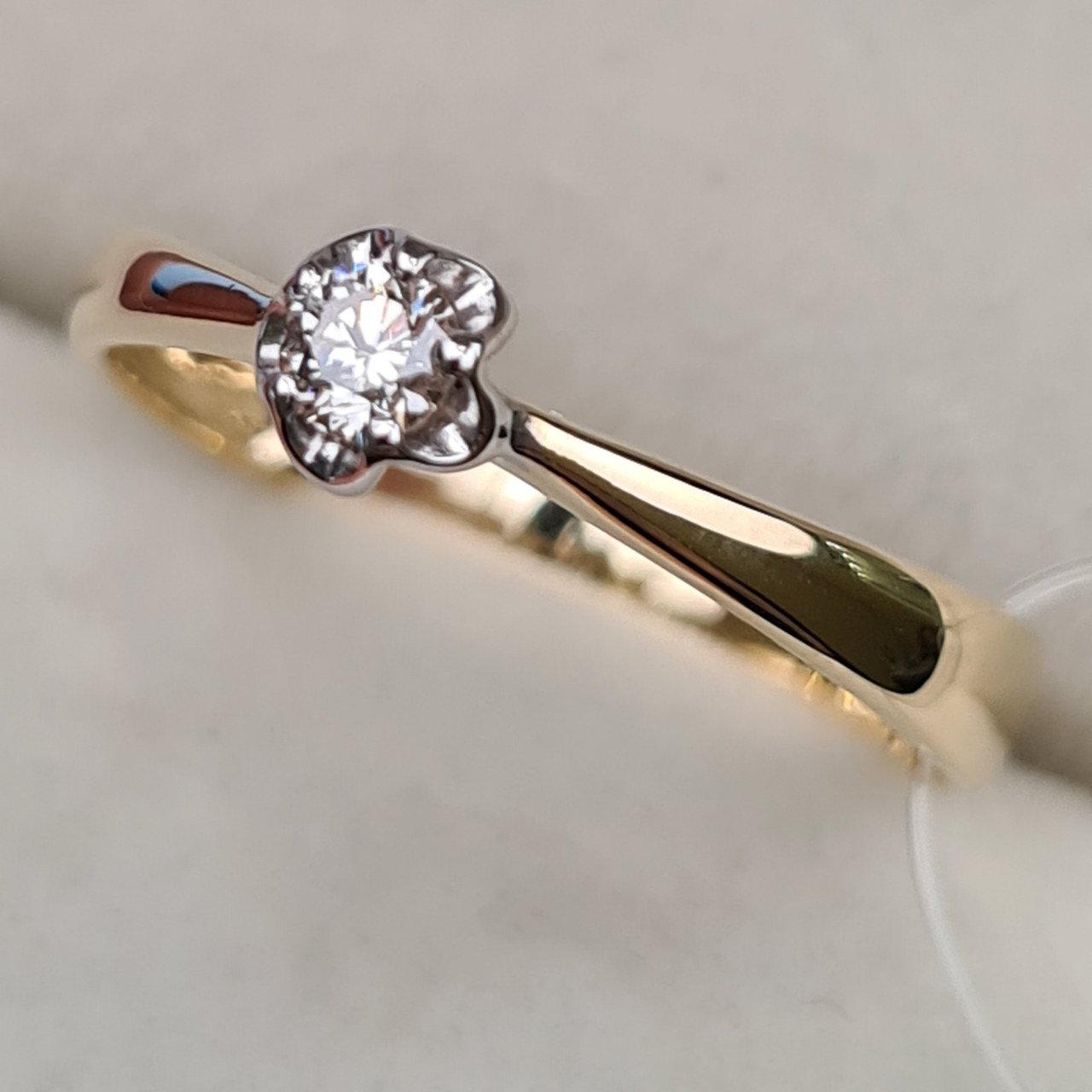 Кольцо Deimantas 98167480 17р 1,51гр 0,109ct. купить,NaN