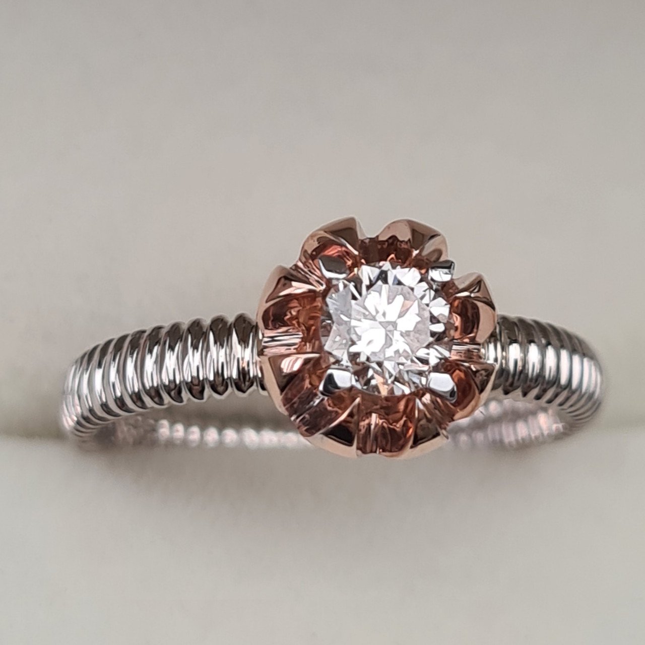 Кольцо Deimantas 95968465 16,5р 3,56гр 0,35ct. купить,NaN