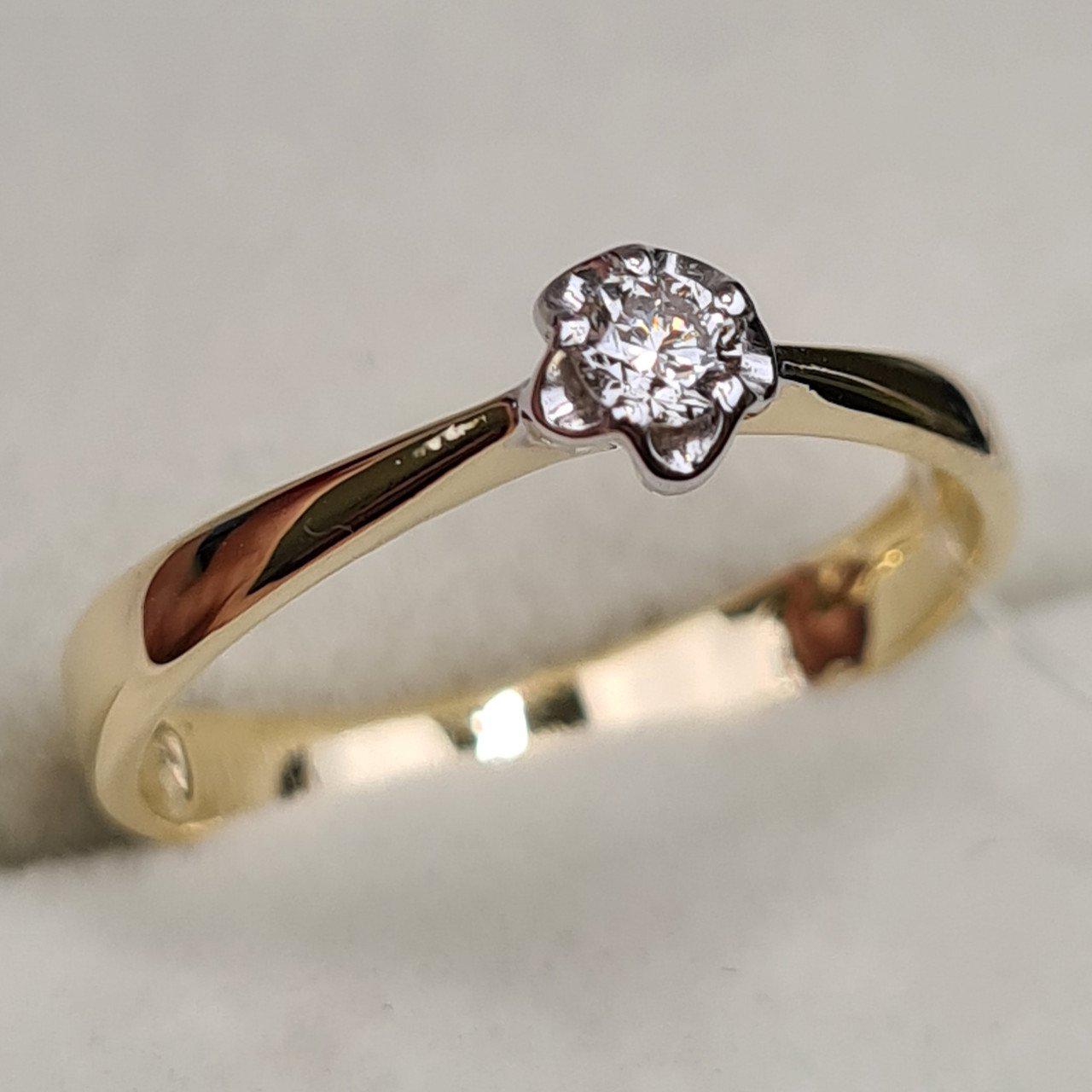 Кольцо Deimantas 98167480 17р 1,51гр 0,109ct. купить,NaN