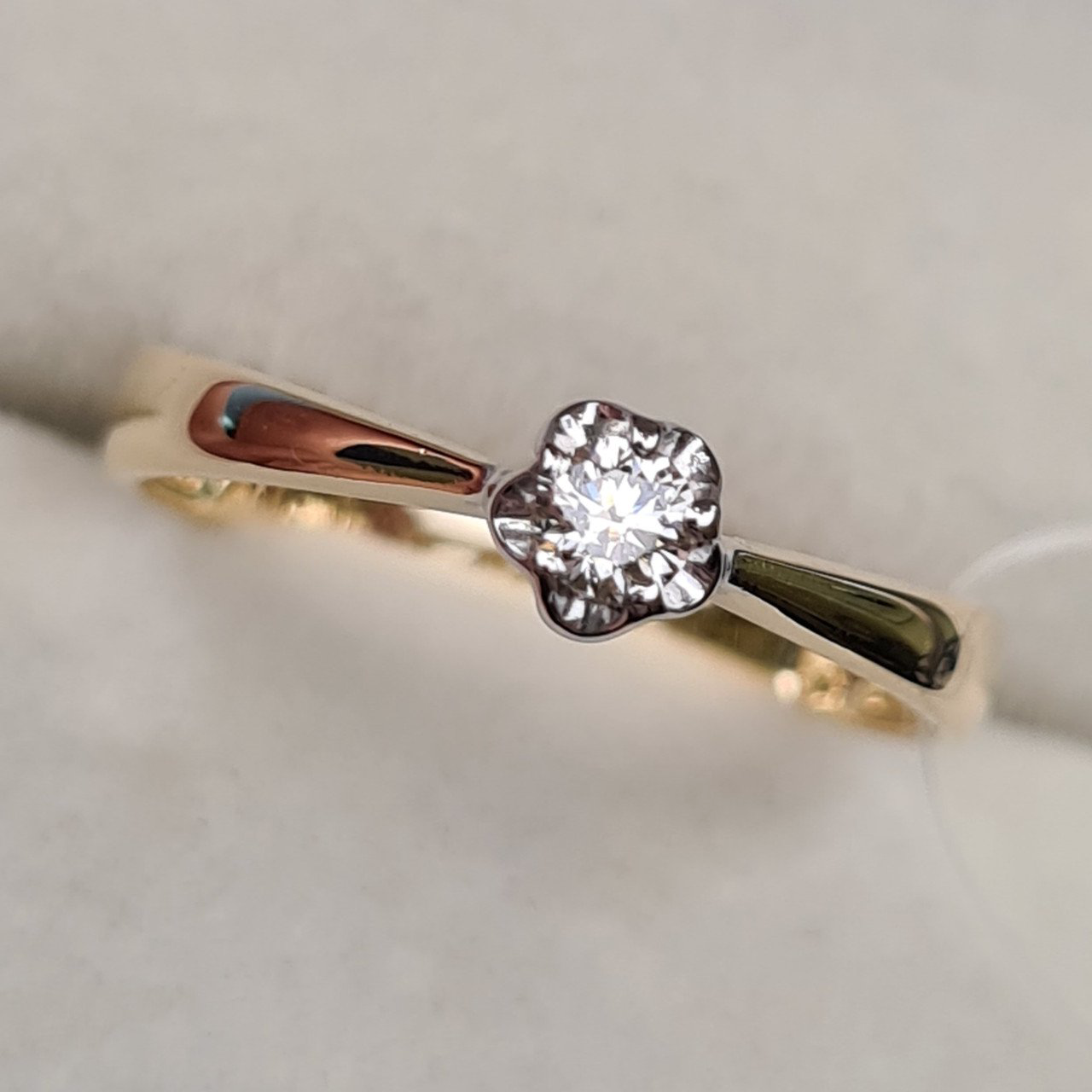 Кольцо Deimantas 98167480 17р 1,51гр 0,109ct. купить,NaN