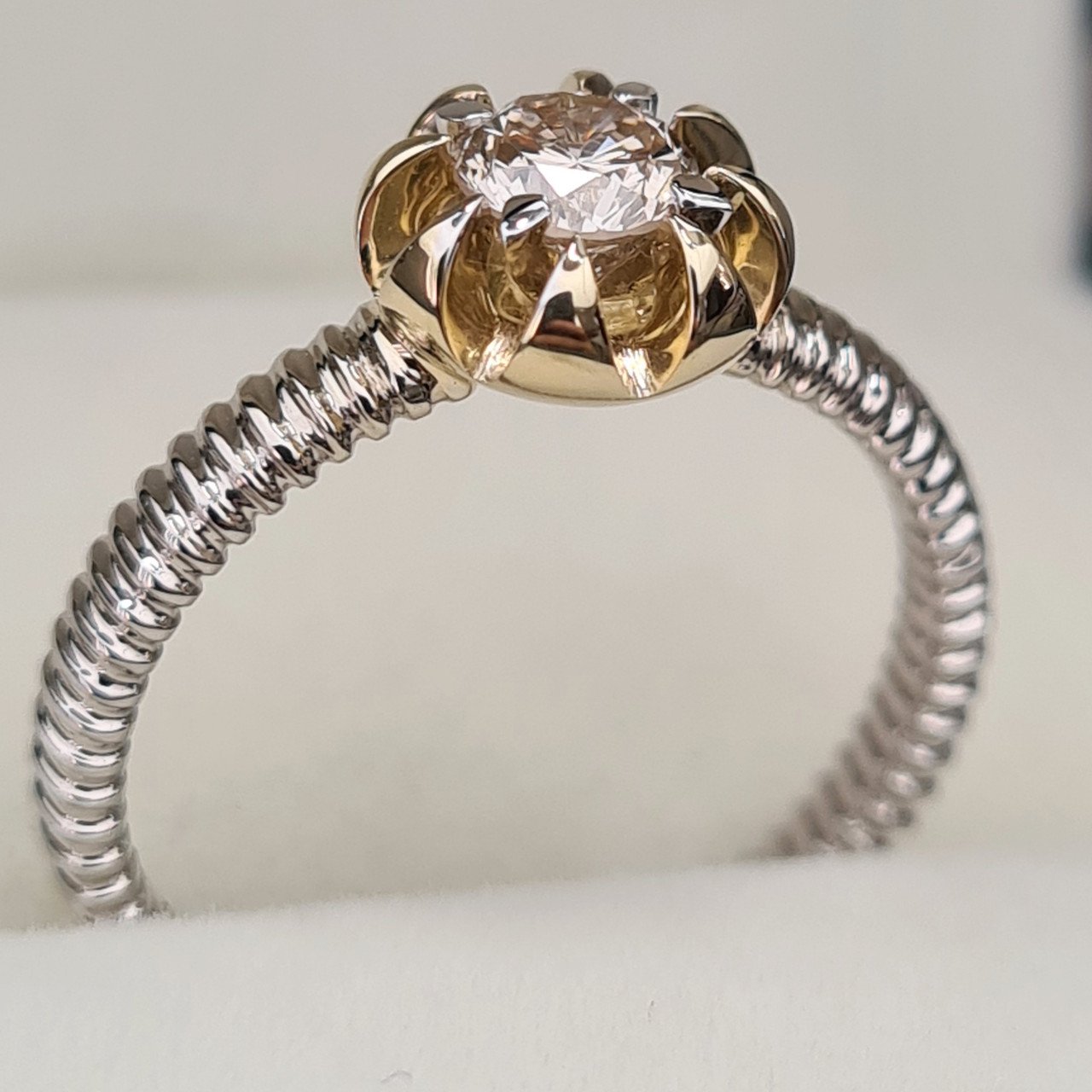 Кольцо Deimantas 95968472 16,5р 3,5гр 0,40ct. купить,NaN
