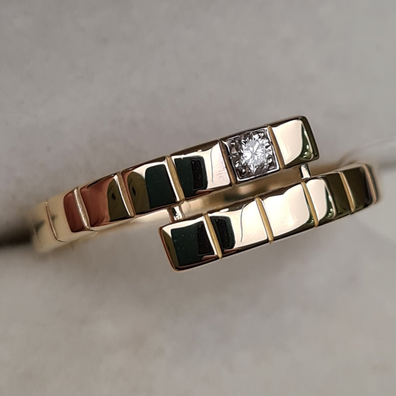Кольцо Deimantas 98167491 18,5р 1,5гр 0,05ct. купить,NaN