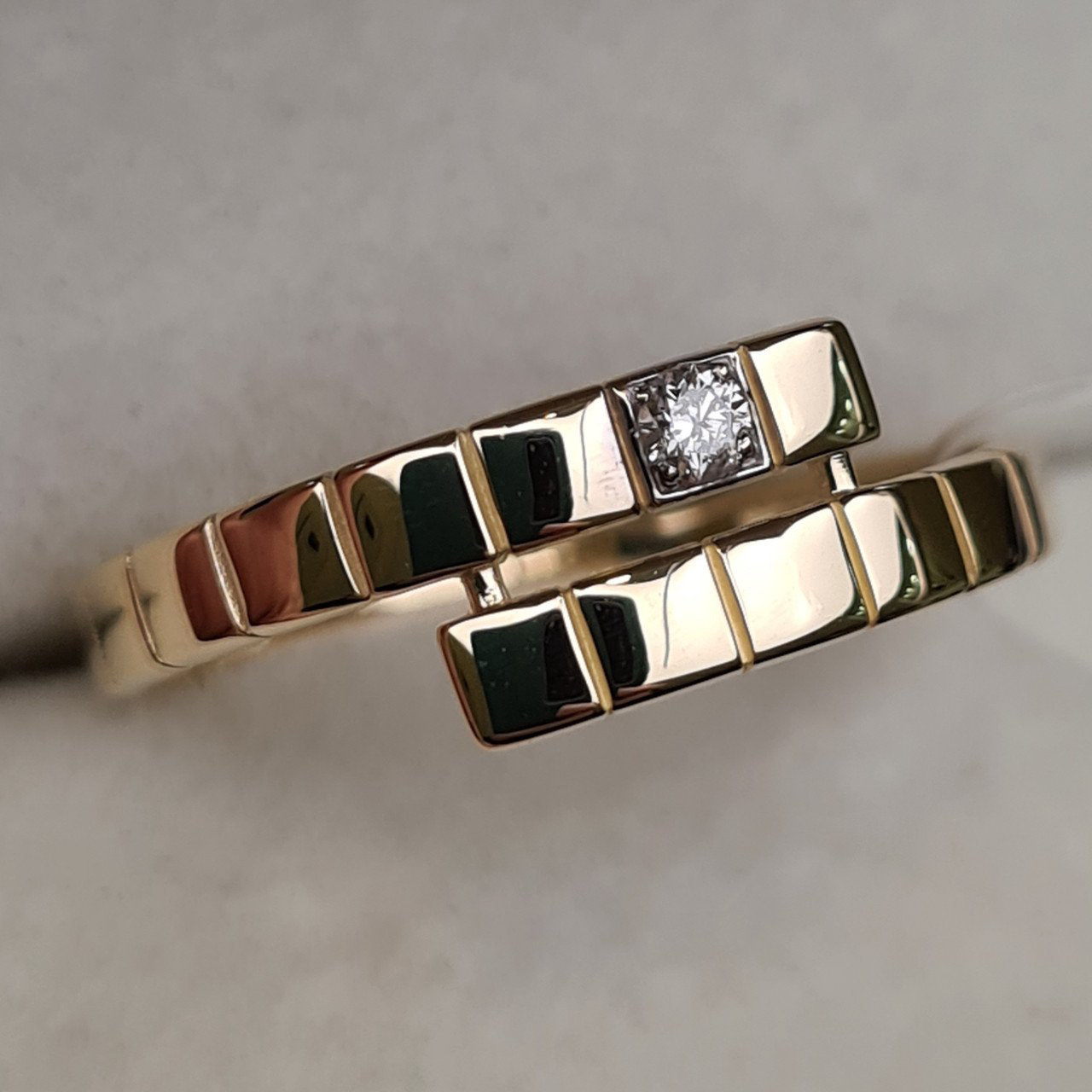 Кольцо Deimantas 98167491 18,5р 1,5гр 0,05ct. купить,NaN