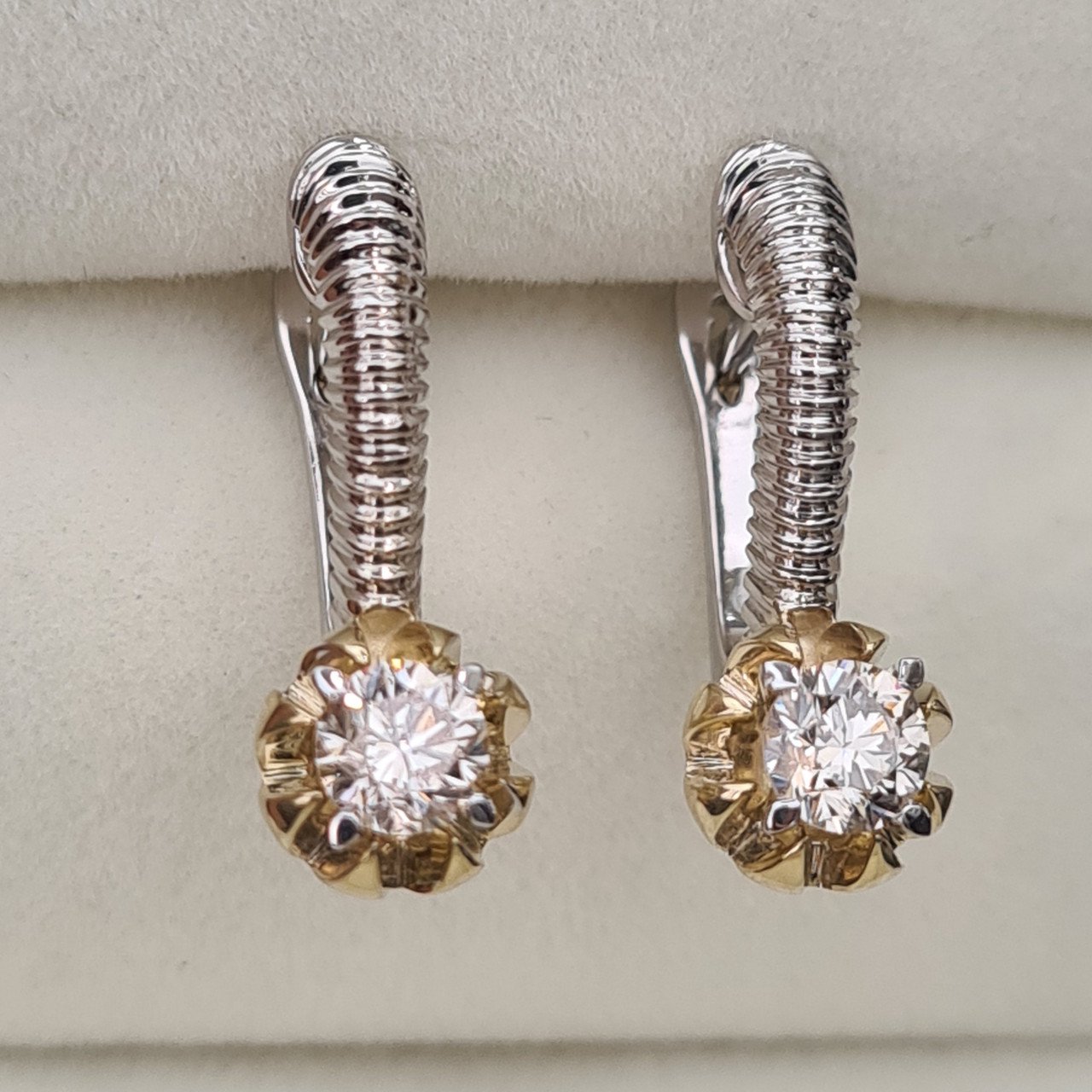 Серьги Deimantas 95968474 6,12гр 0,80ct. купить,NaN