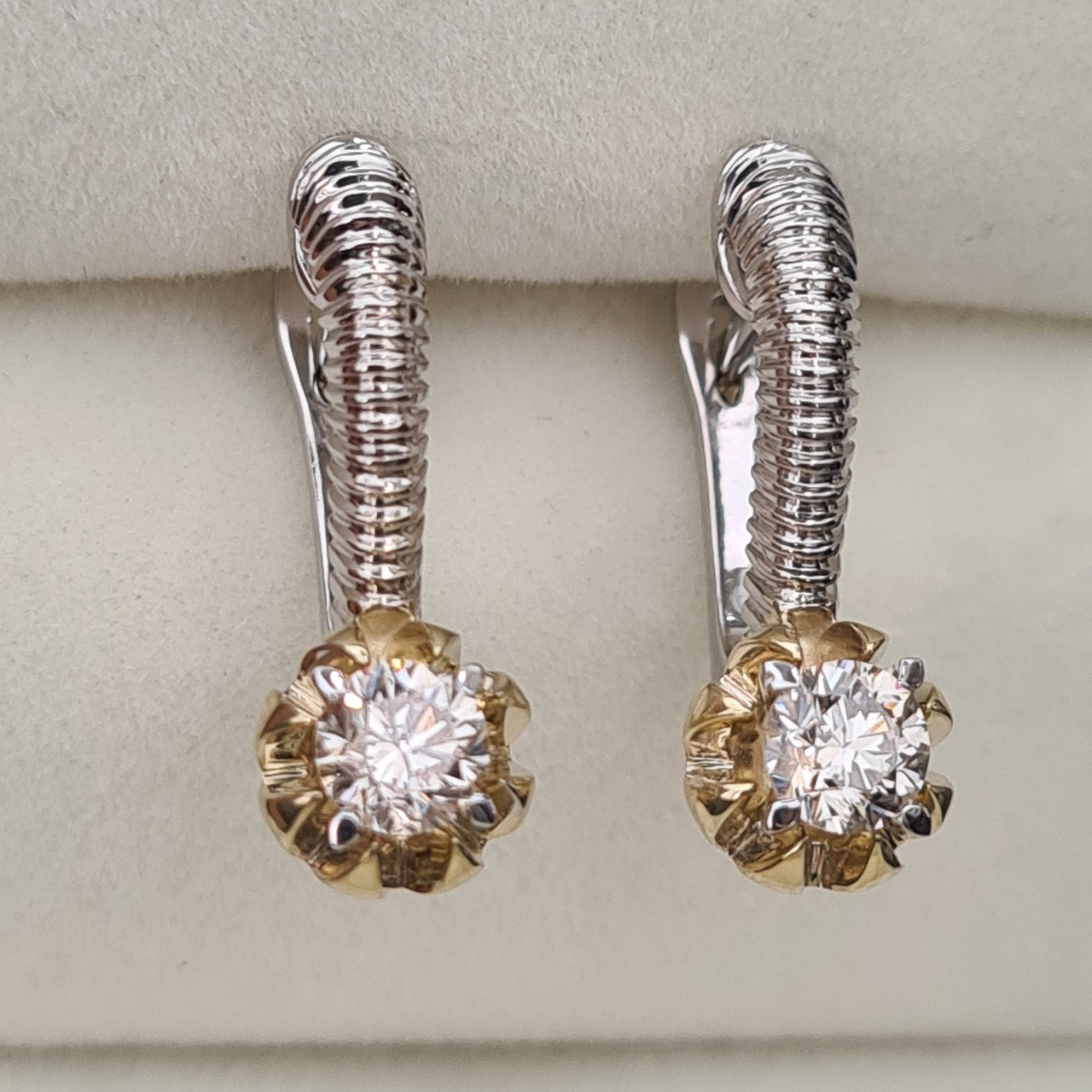 Серьги Deimantas 95968474 6,12гр 0,80ct. купить,NaN