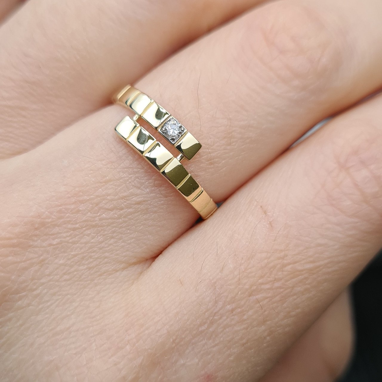 Кольцо Deimantas 98167491 18,5р 1,5гр 0,05ct. купить,NaN