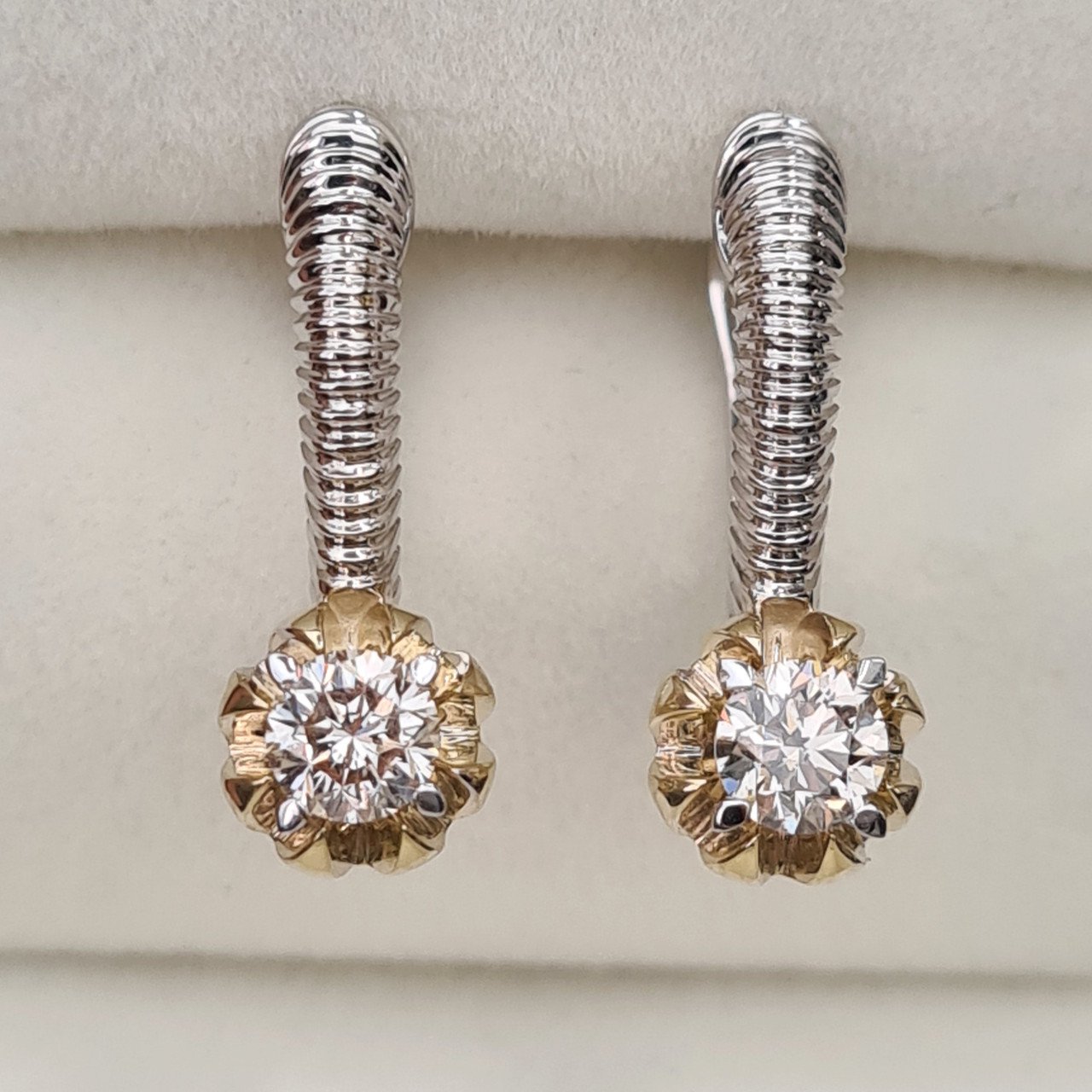 Серьги Deimantas 95968474 6,12гр 0,80ct. купить,NaN