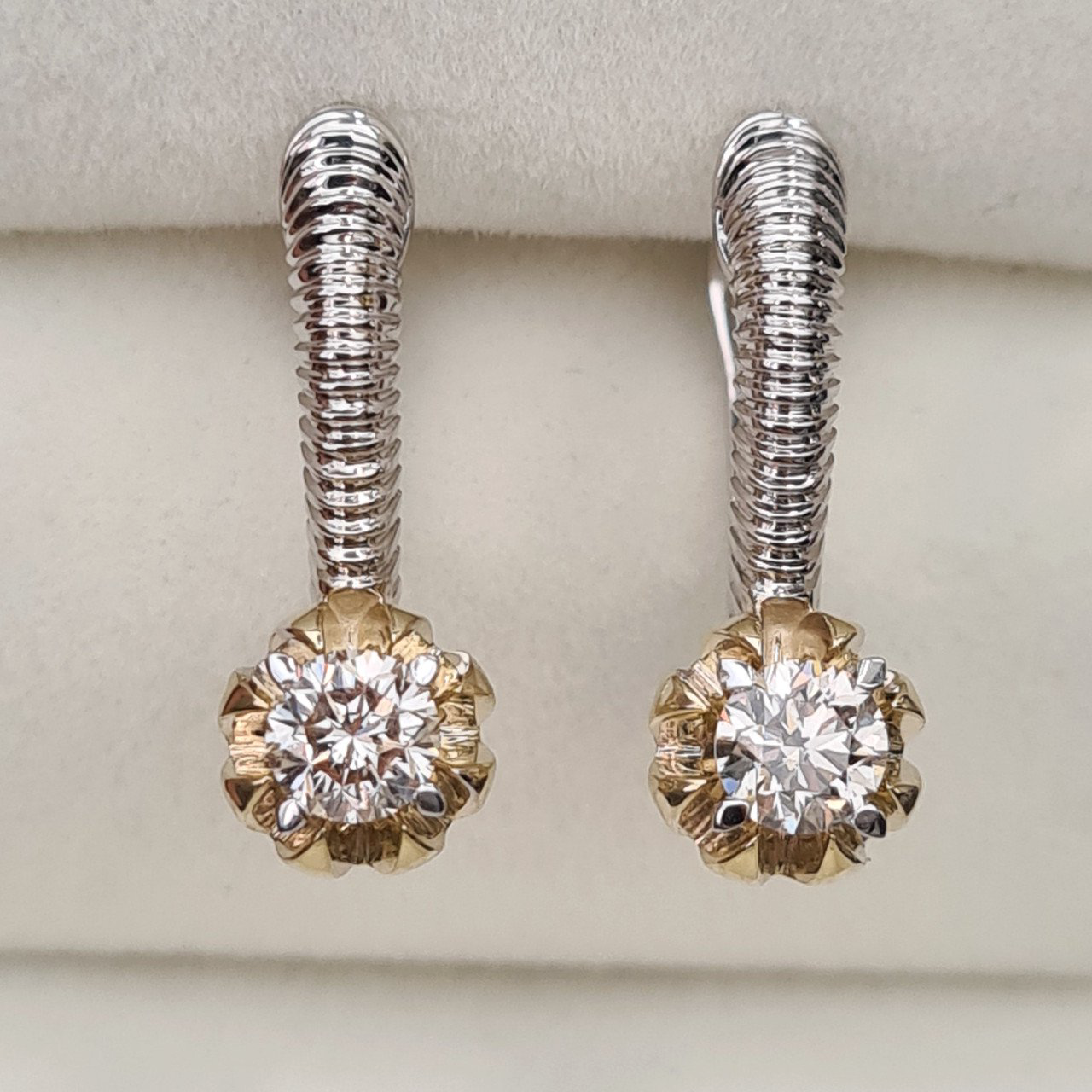 Серьги Deimantas 95968474 6,12гр 0,80ct. купить,NaN
