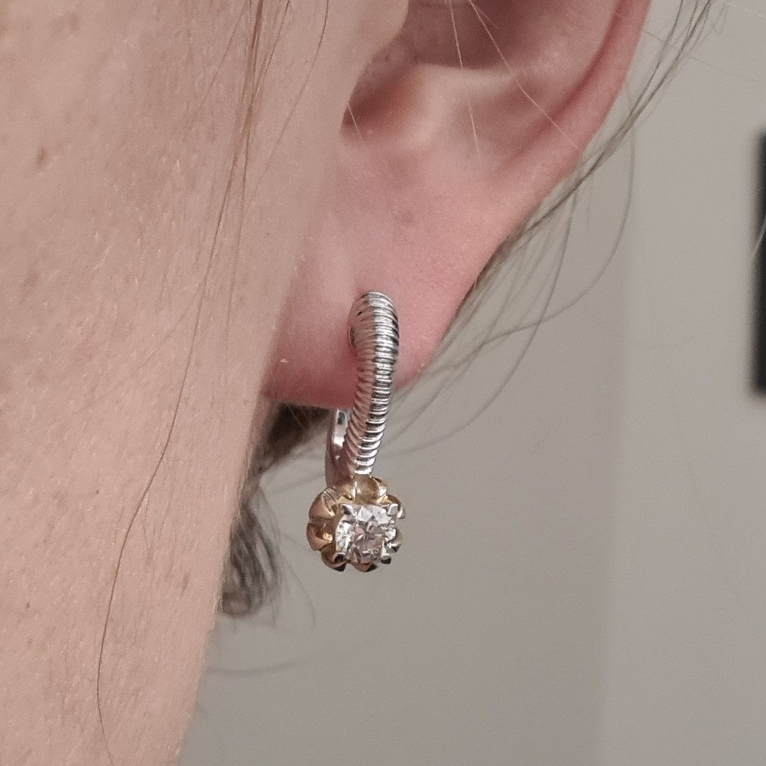 Серьги Deimantas 95968474 6,12гр 0,80ct. купить,NaN