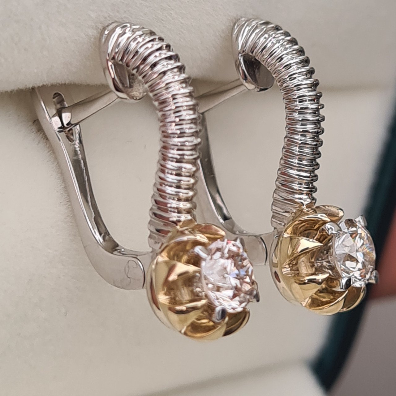 Серьги Deimantas 95968474 6,12гр 0,80ct. купить,NaN
