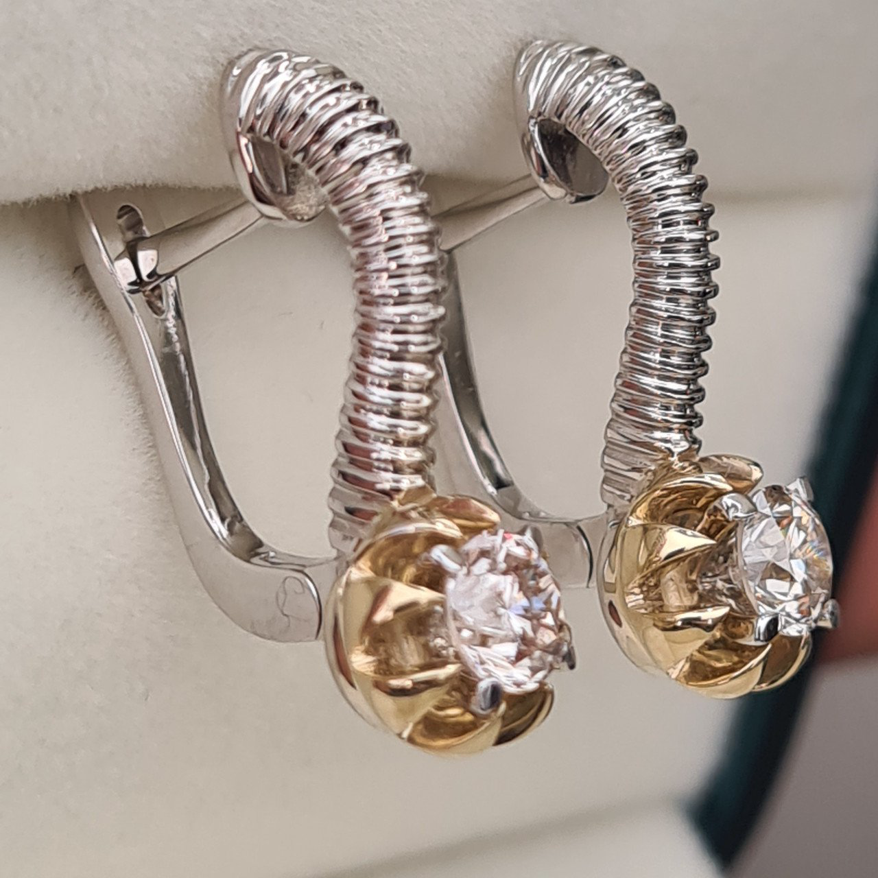 Серьги Deimantas 95968474 6,12гр 0,80ct. купить,NaN