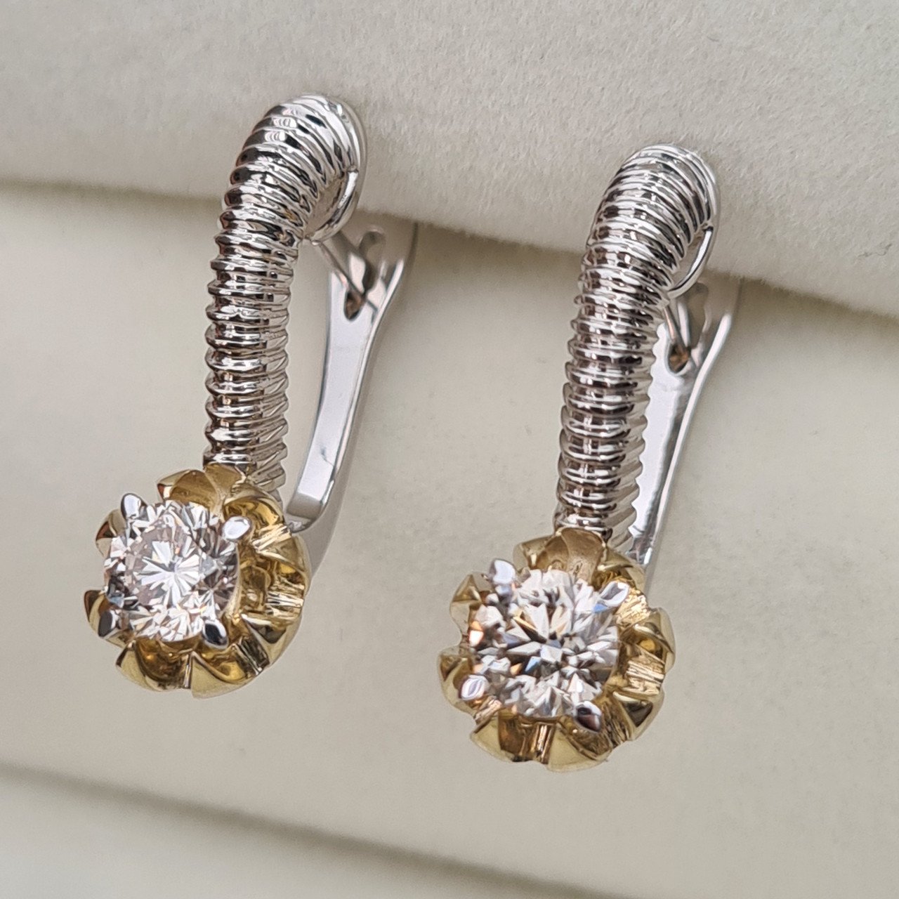 Серьги Deimantas 95968474 6,12гр 0,80ct. купить,NaN