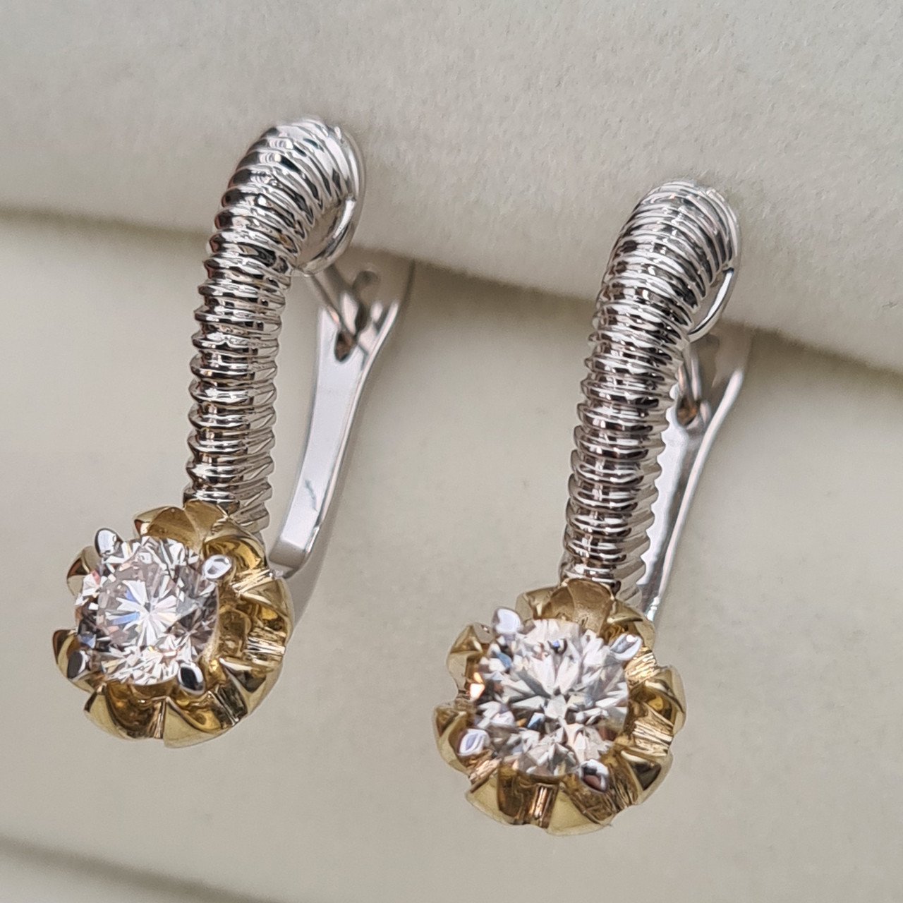 Серьги Deimantas 95968474 6,12гр 0,80ct. купить,NaN