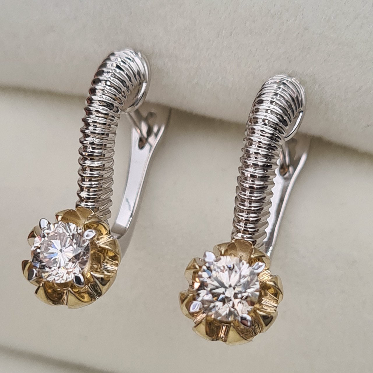 Серьги Deimantas 95968474 6,12гр 0,80ct. купить,NaN