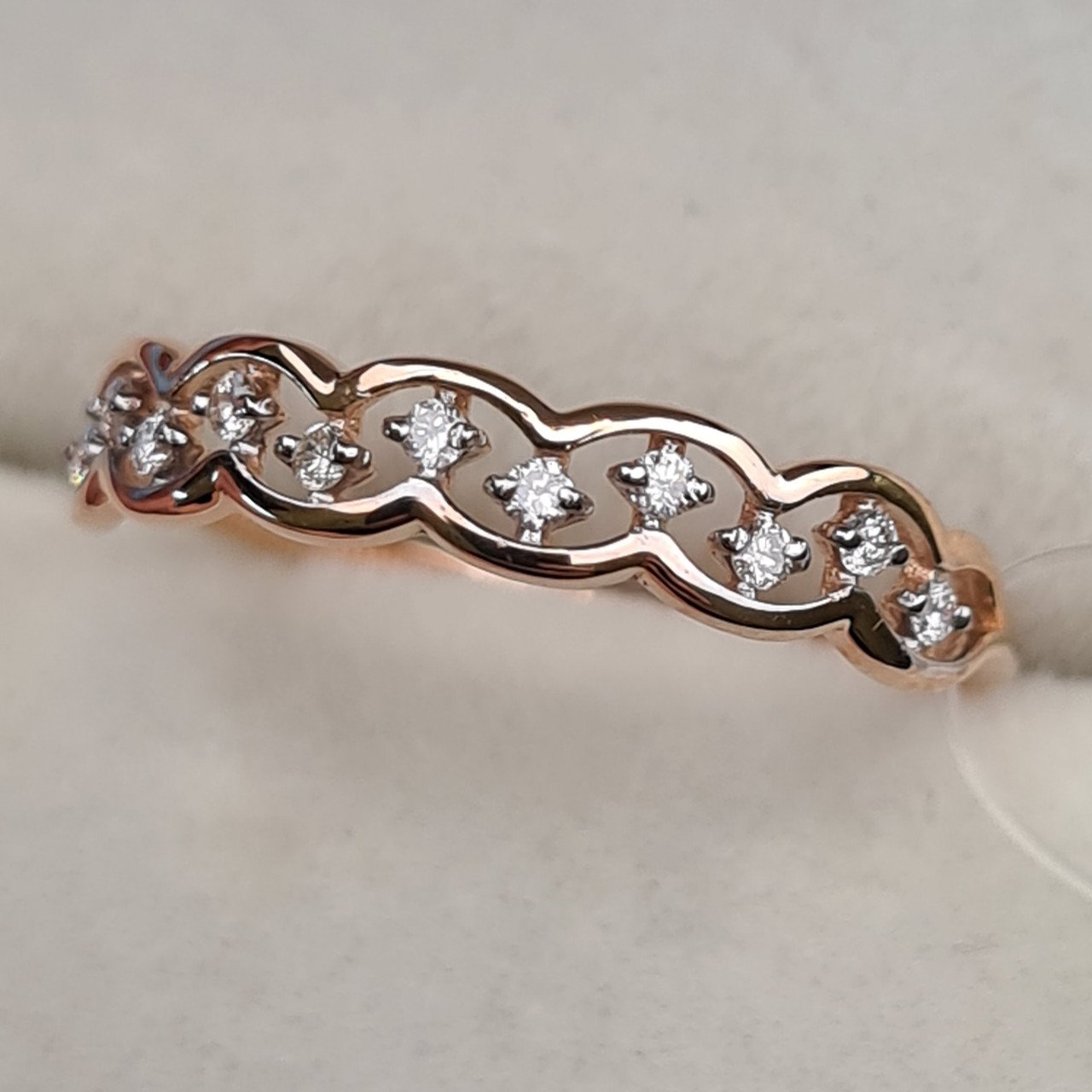 Кольцо Deimantas 98168821 16,5р 0,96гр 0,10ct. купить,NaN