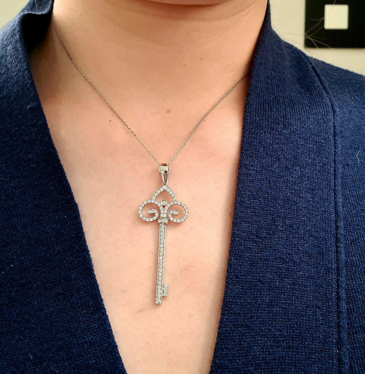 Колье Deimantas 95968479 45см 4,4гр 0,62ct. купить,NaN